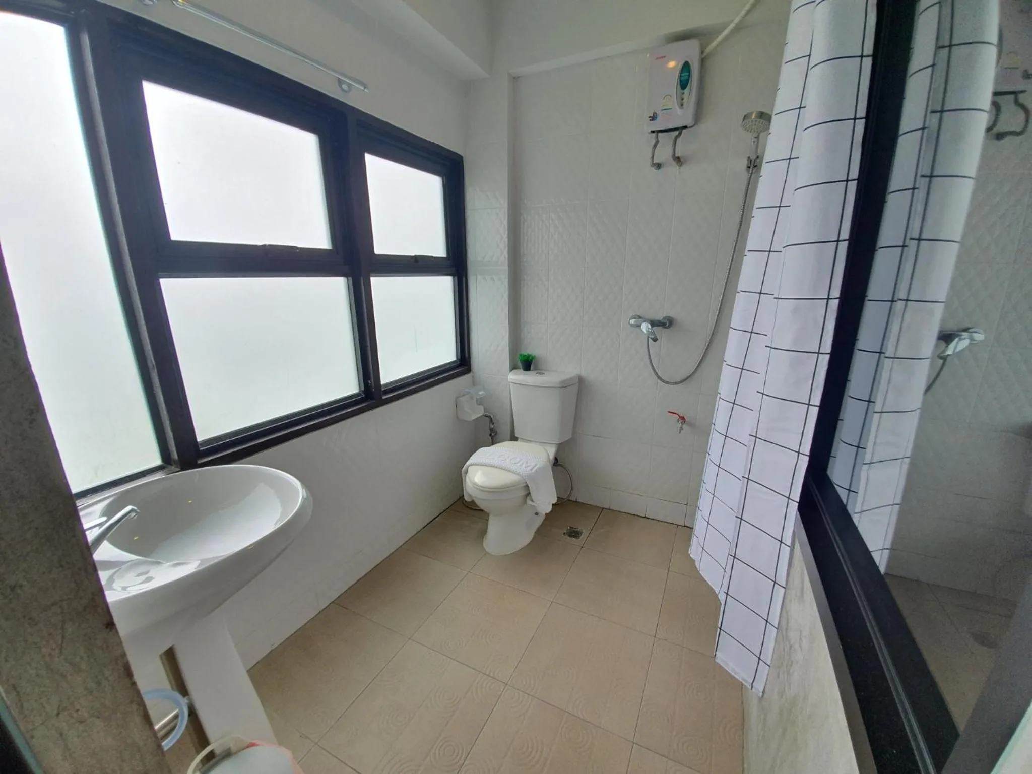 Bathroom in Sleep Airport Chiang Mai