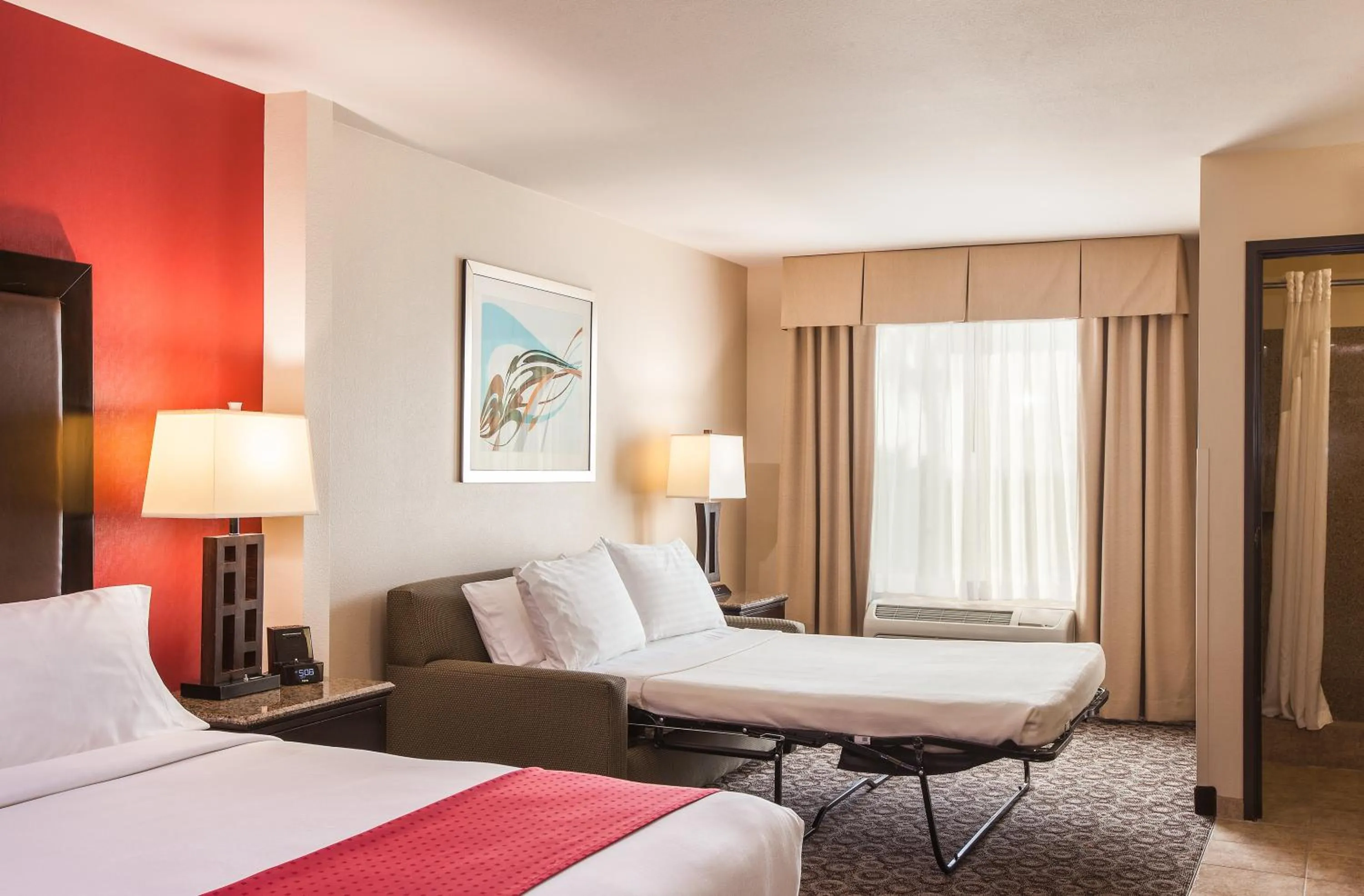 Photo of the whole room, Bed in Holiday Inn Oceanside Marina Camp Pendleton by IHG