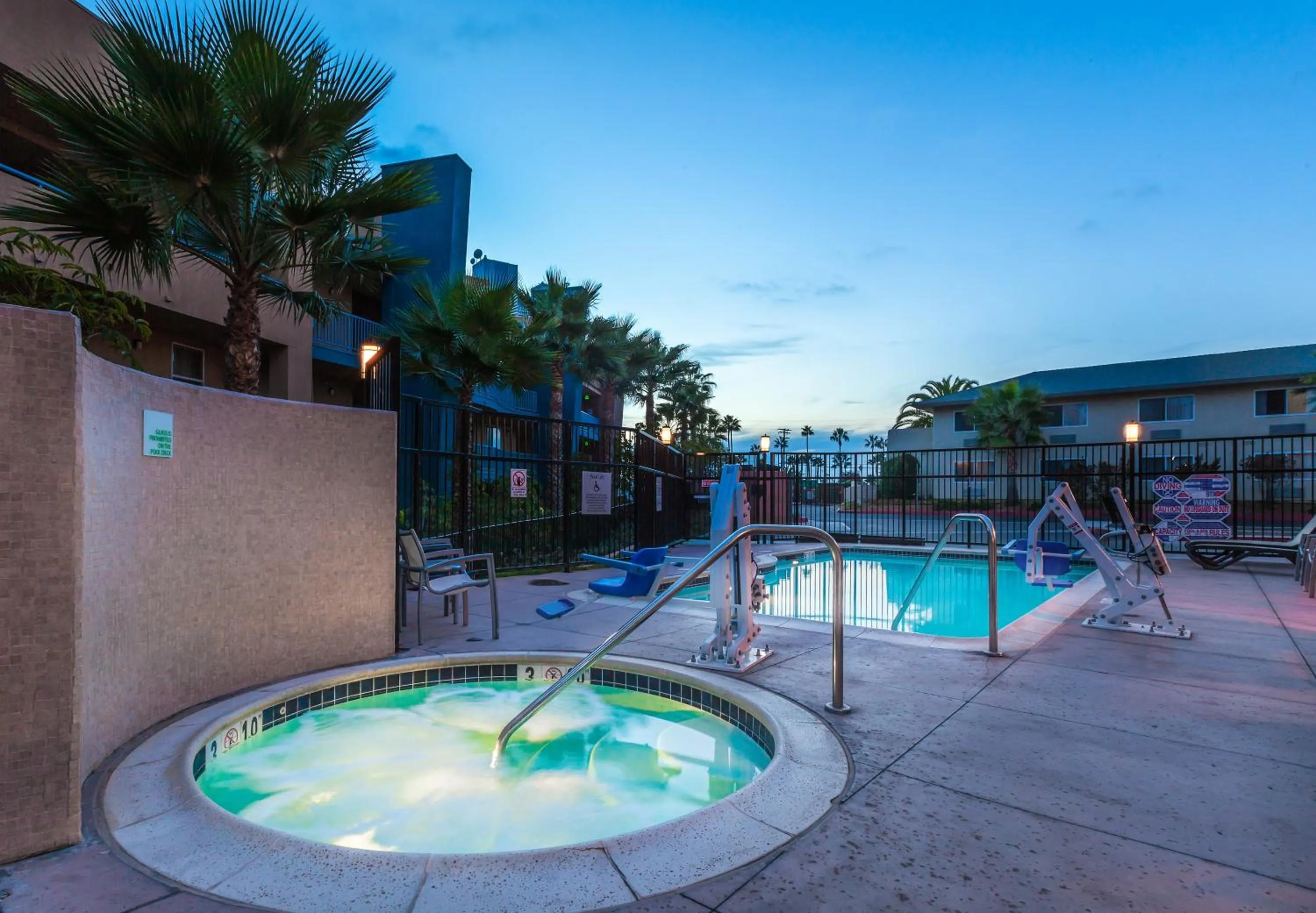 Swimming pool in Holiday Inn Oceanside Marina Camp Pendleton by IHG