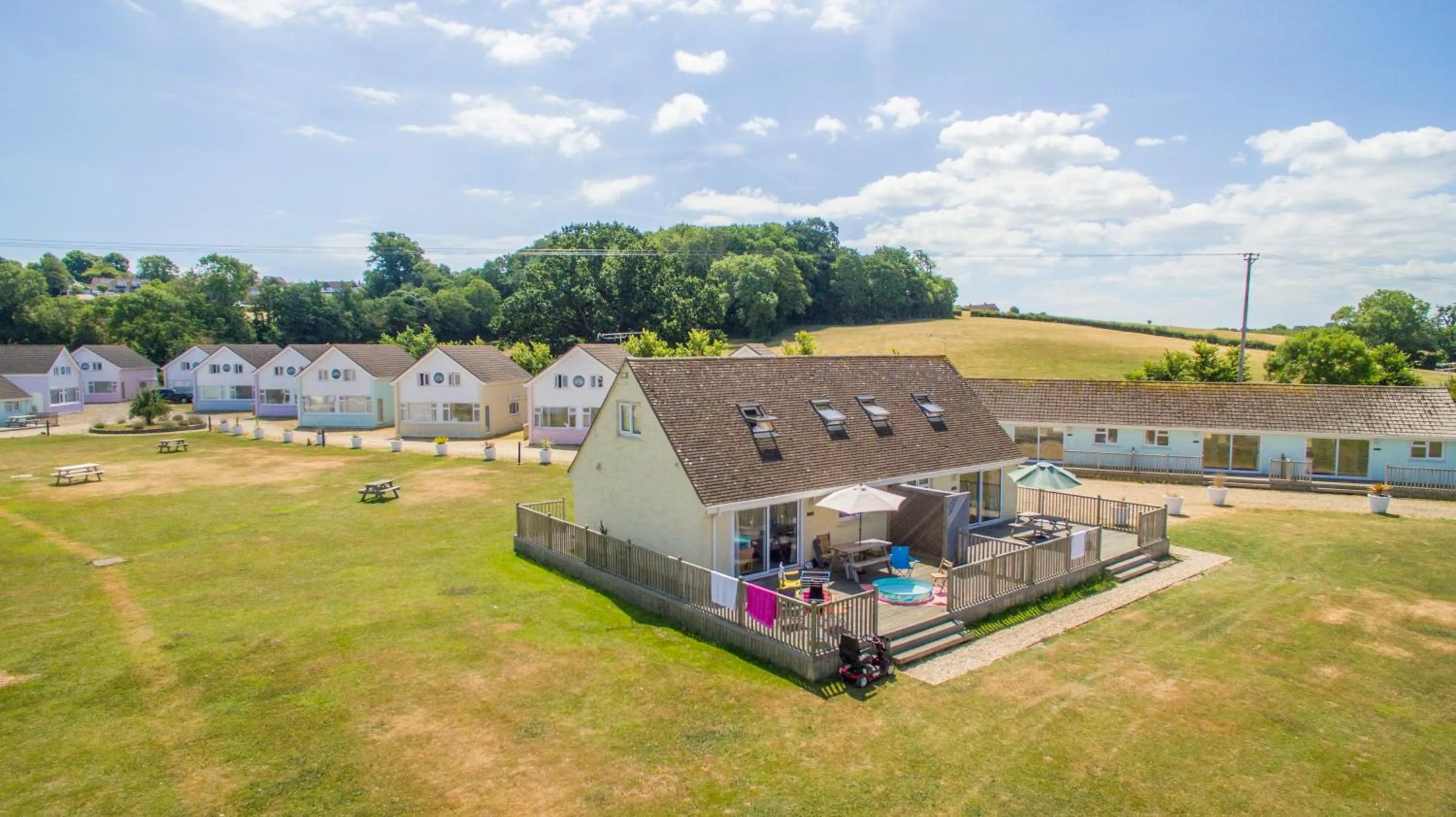 Property building in Seaview Holidays - Salterns Village