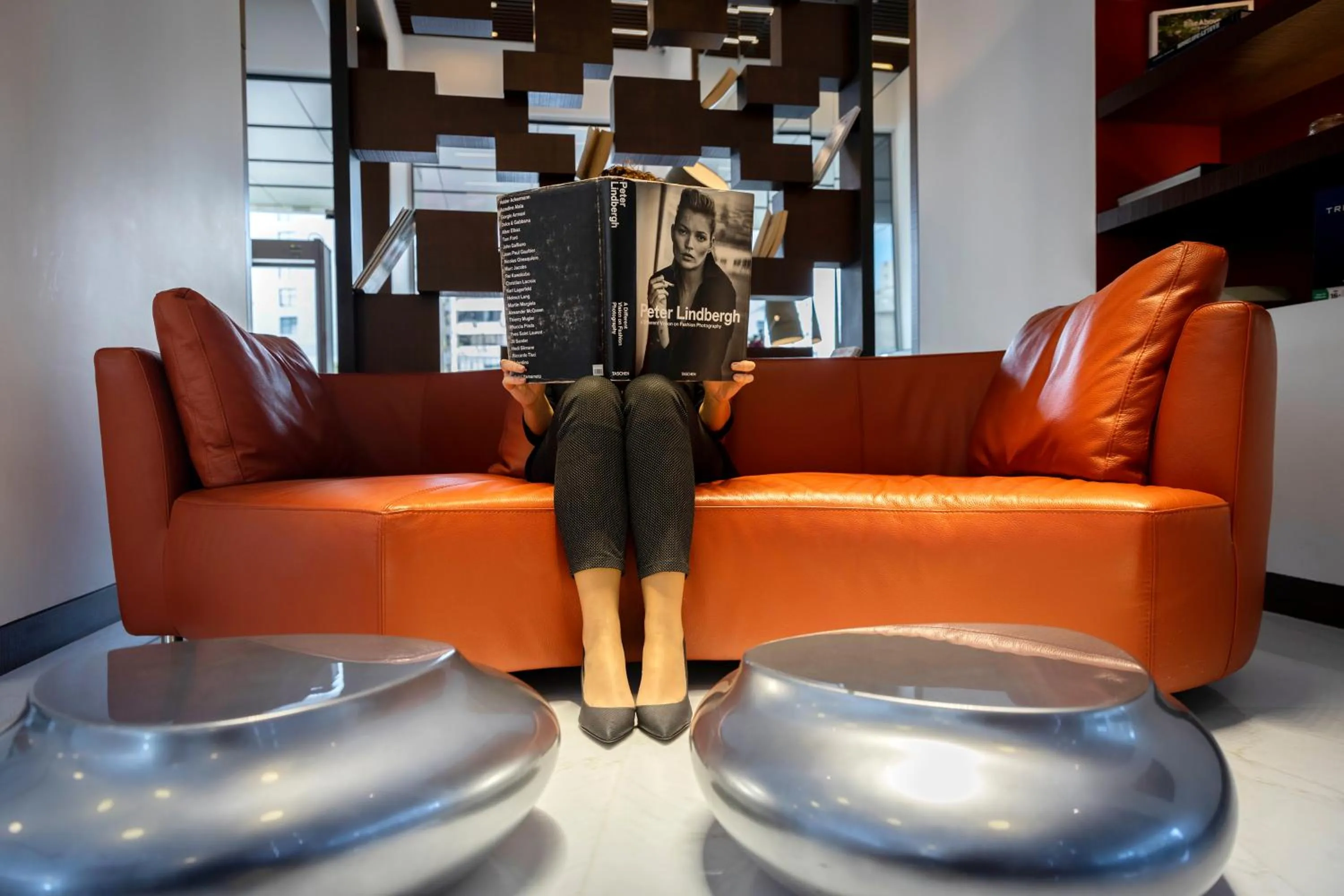 Lobby or reception in The Key Beirut