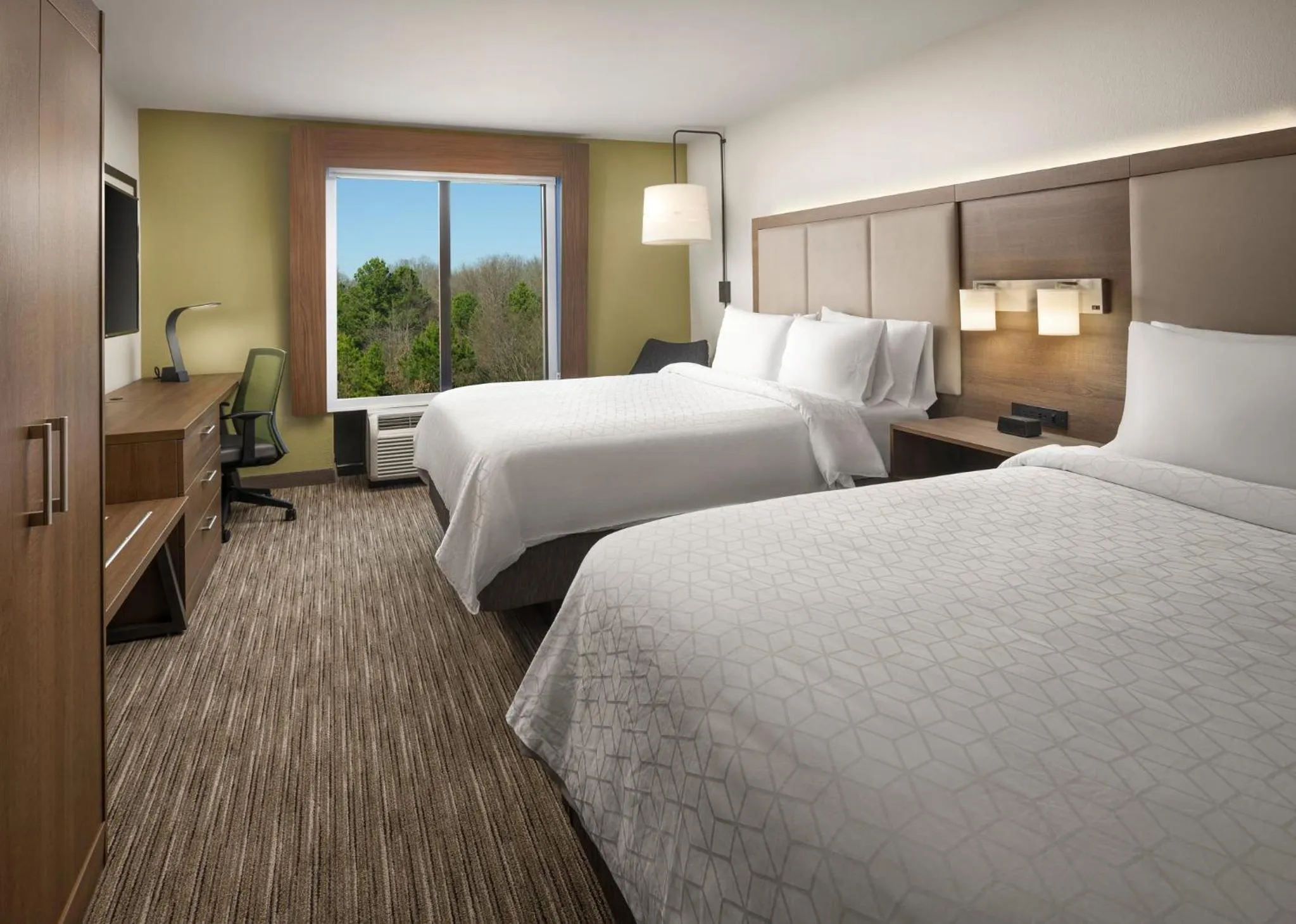 Photo of the whole room, Bed in Holiday Inn Express Hotel & Suites Olive Branch by IHG