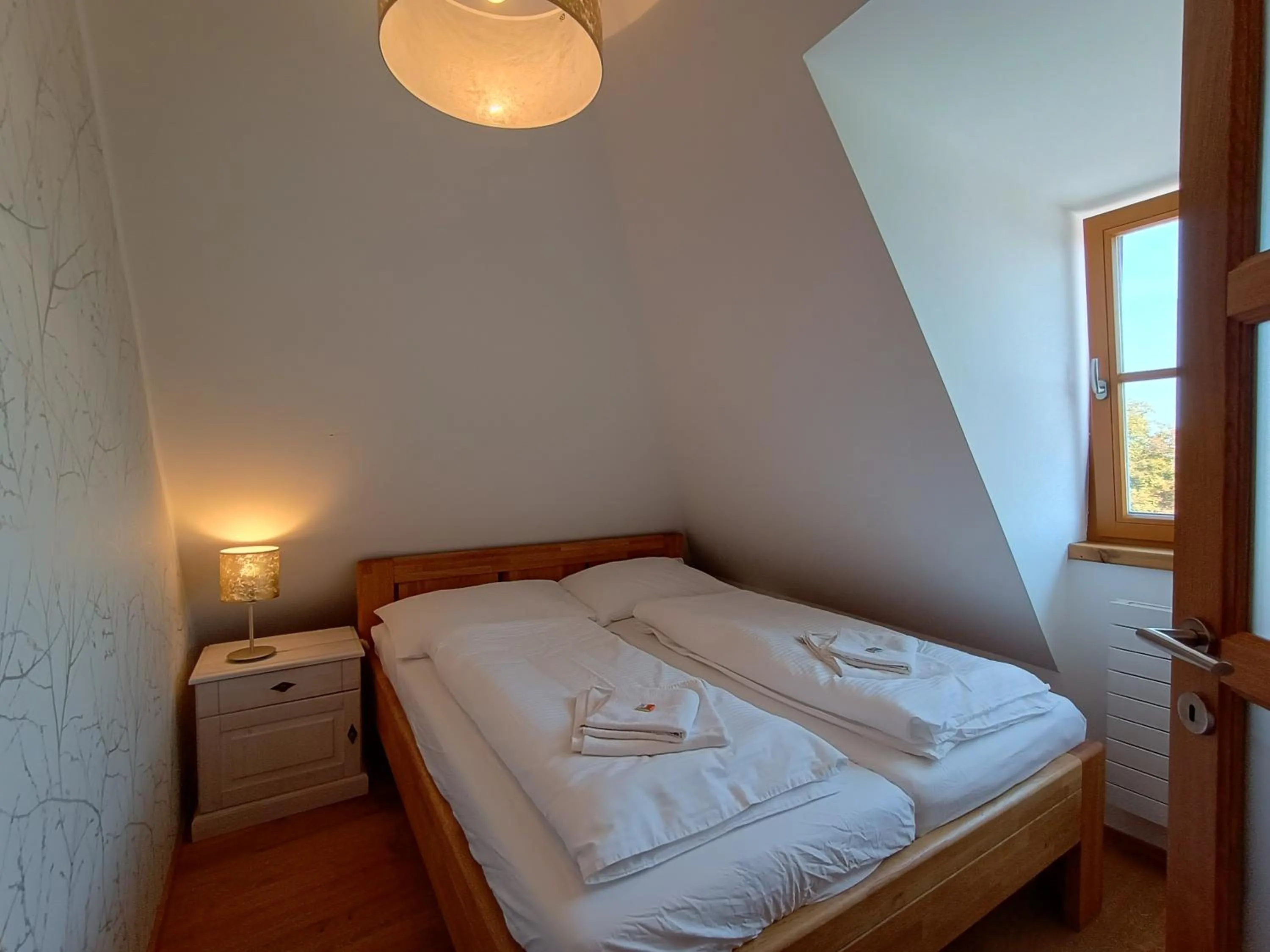 Bed in Apartmány Malý mnich