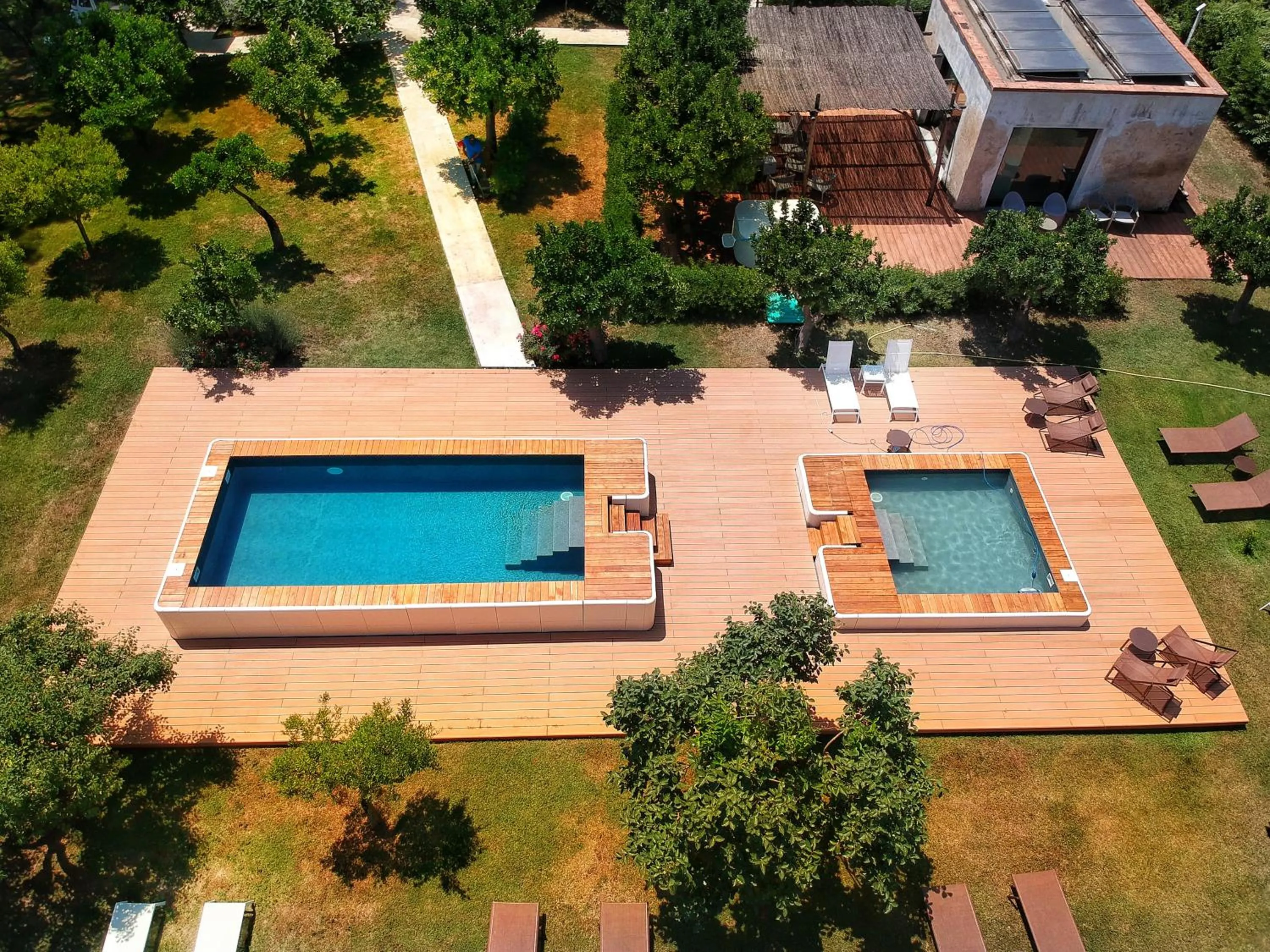 Bird's eye view in Tenuta Duca Marigliano Boutique Hotel