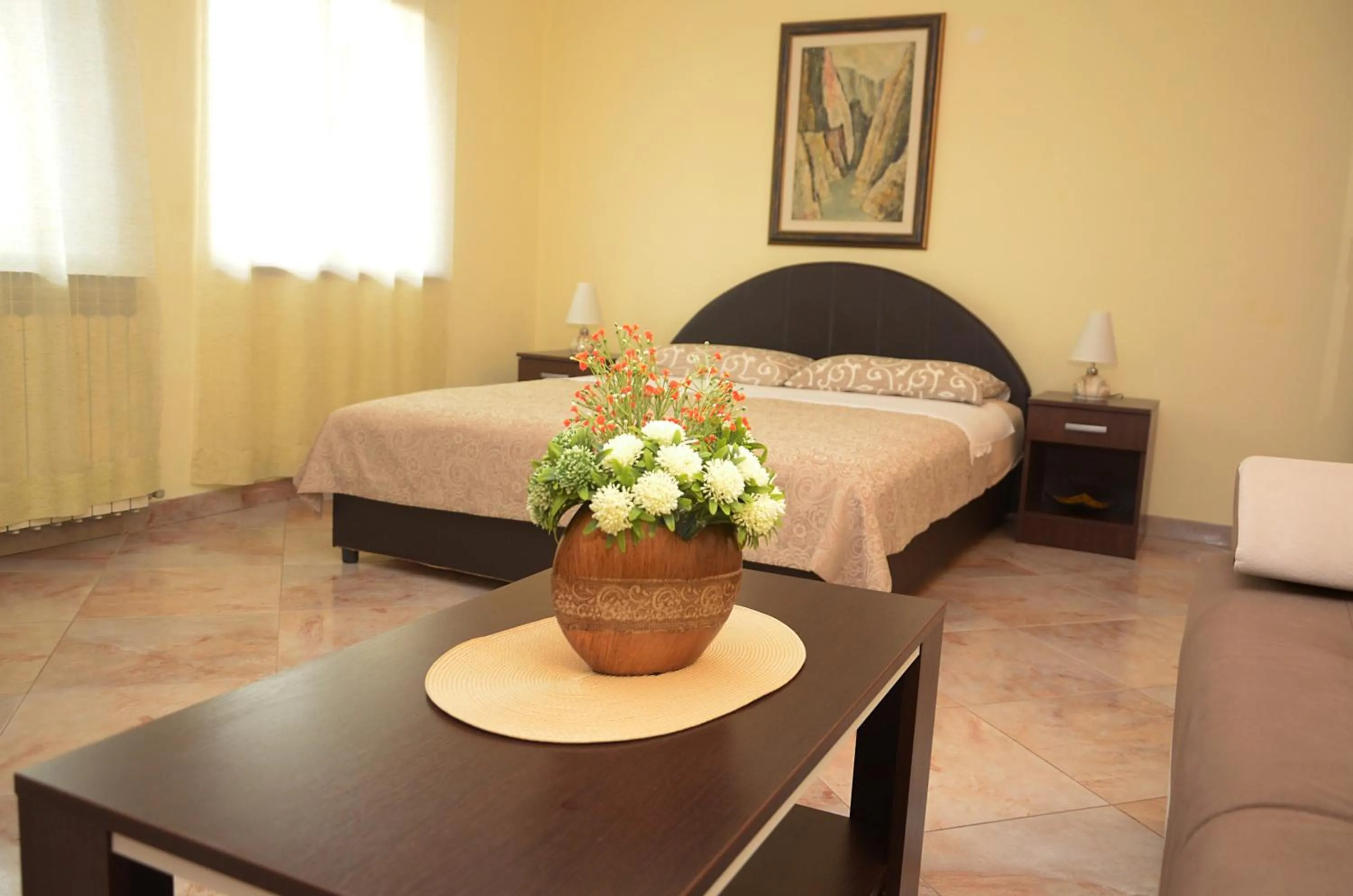 Bedroom, Bed in Apartment Adela