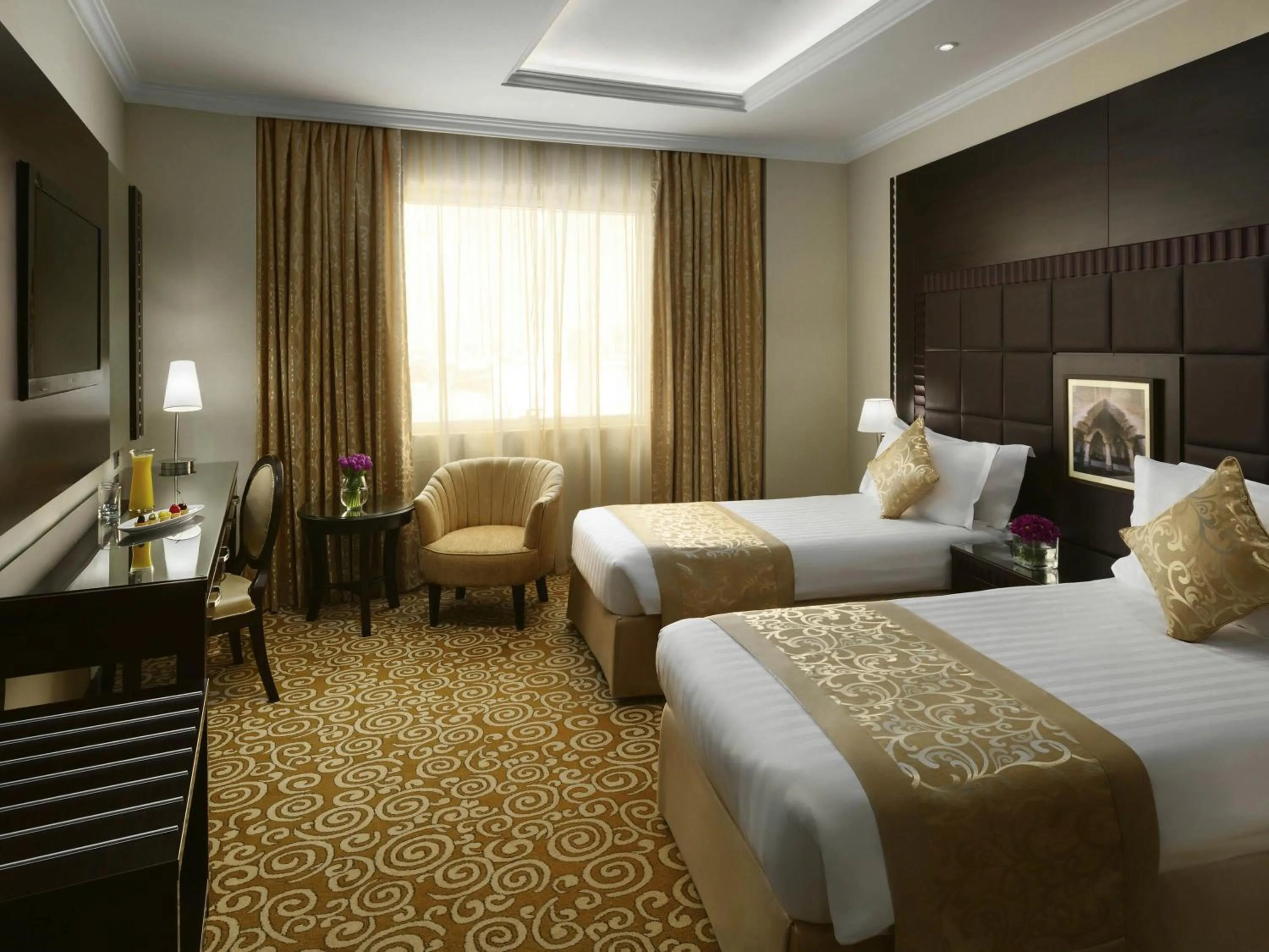 Bedroom, Bed in Movenpick Hotel Qassim