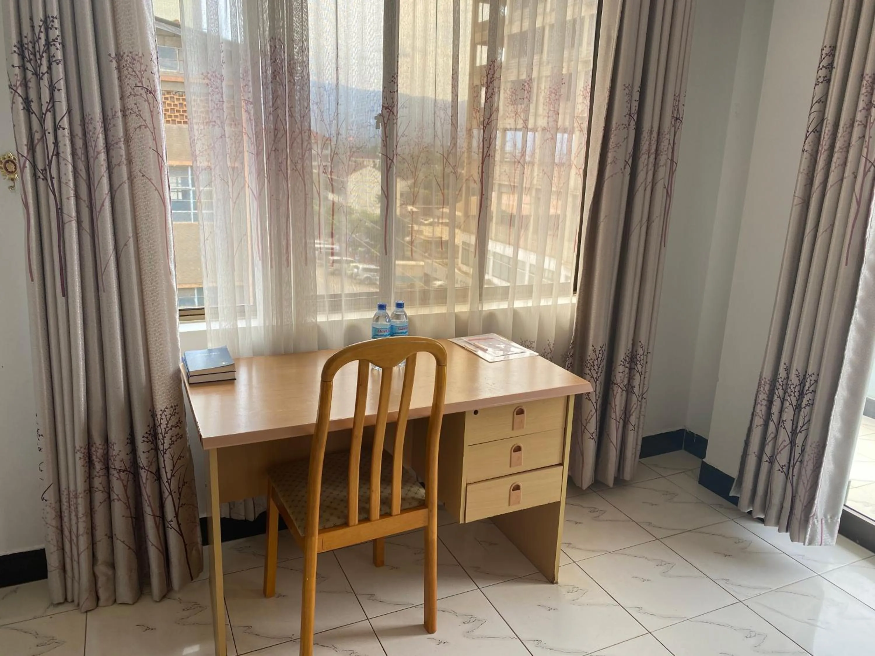 Seating area in Panama Inn Moshi