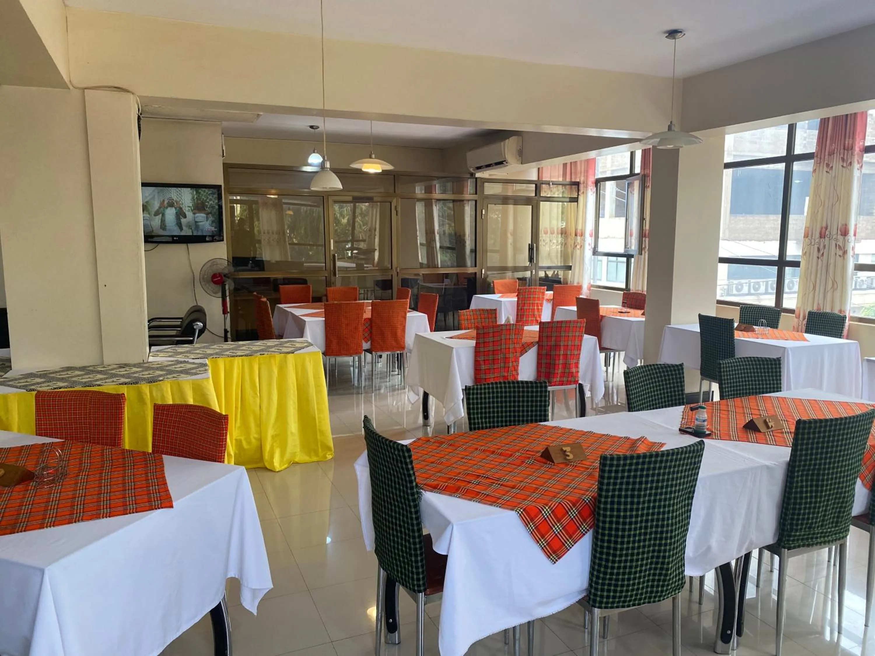 Restaurant/places to eat in Panama Inn Moshi