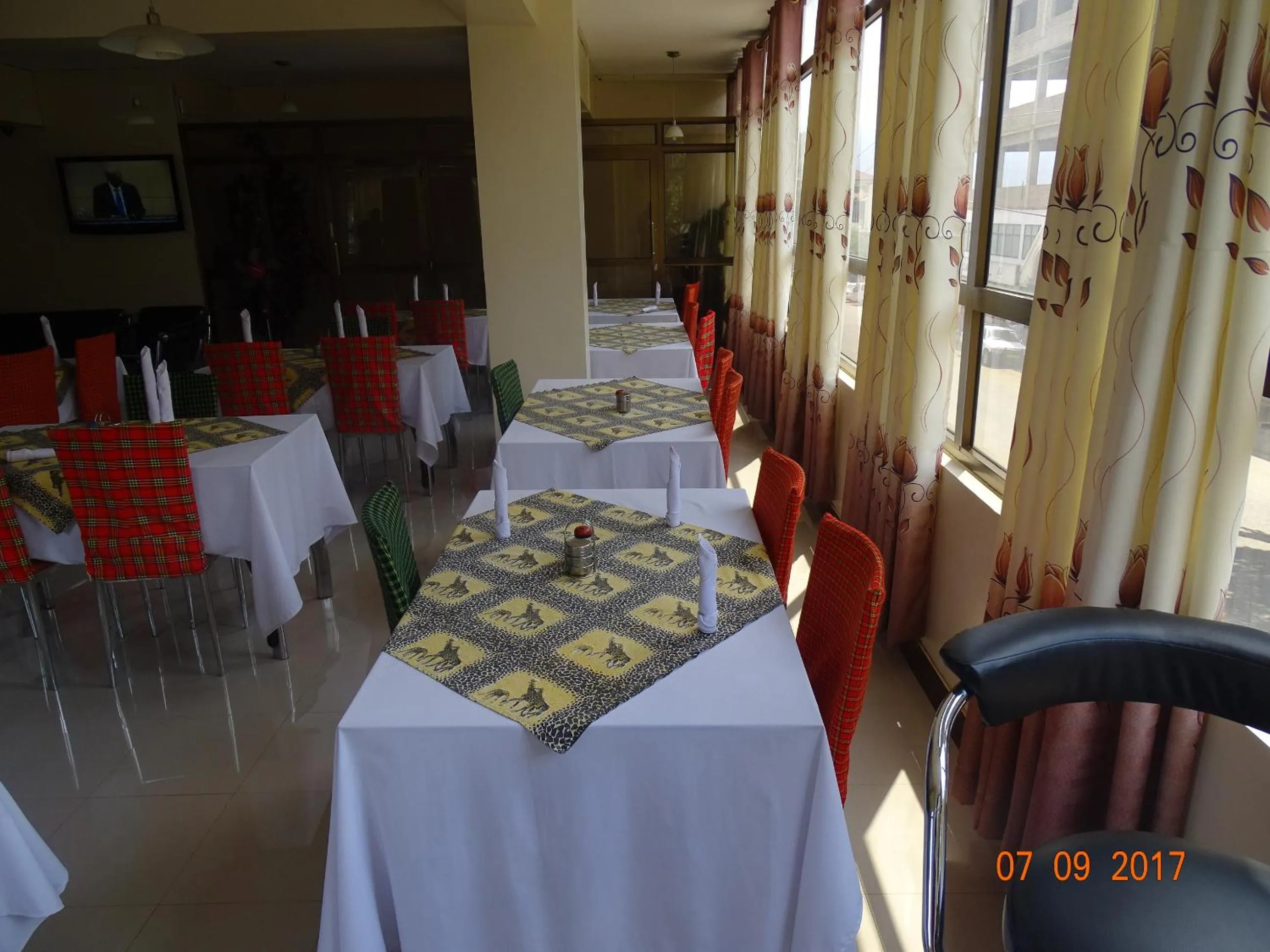 Restaurant/places to eat in Panama Inn Moshi