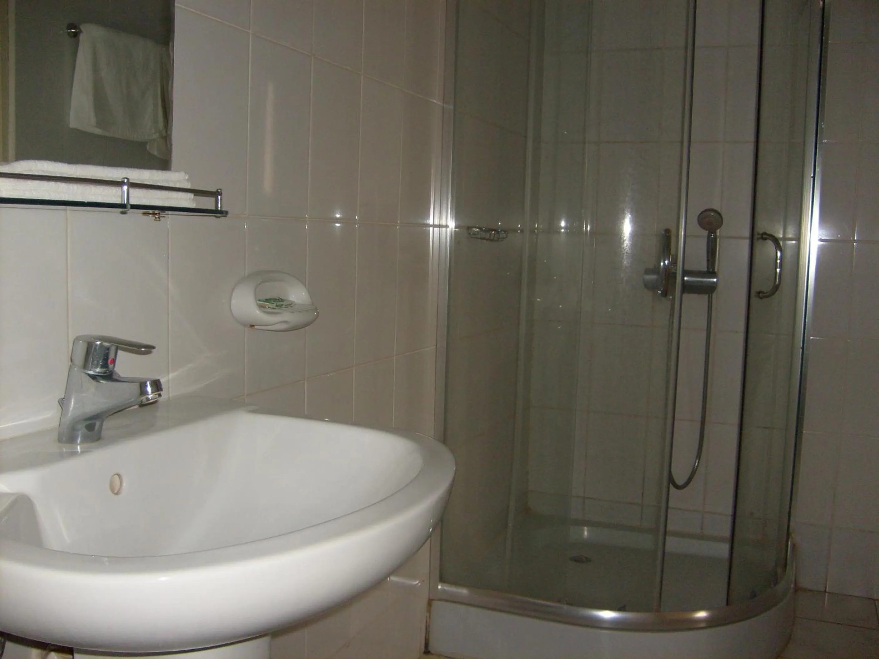 Toilet in Panama Inn Moshi