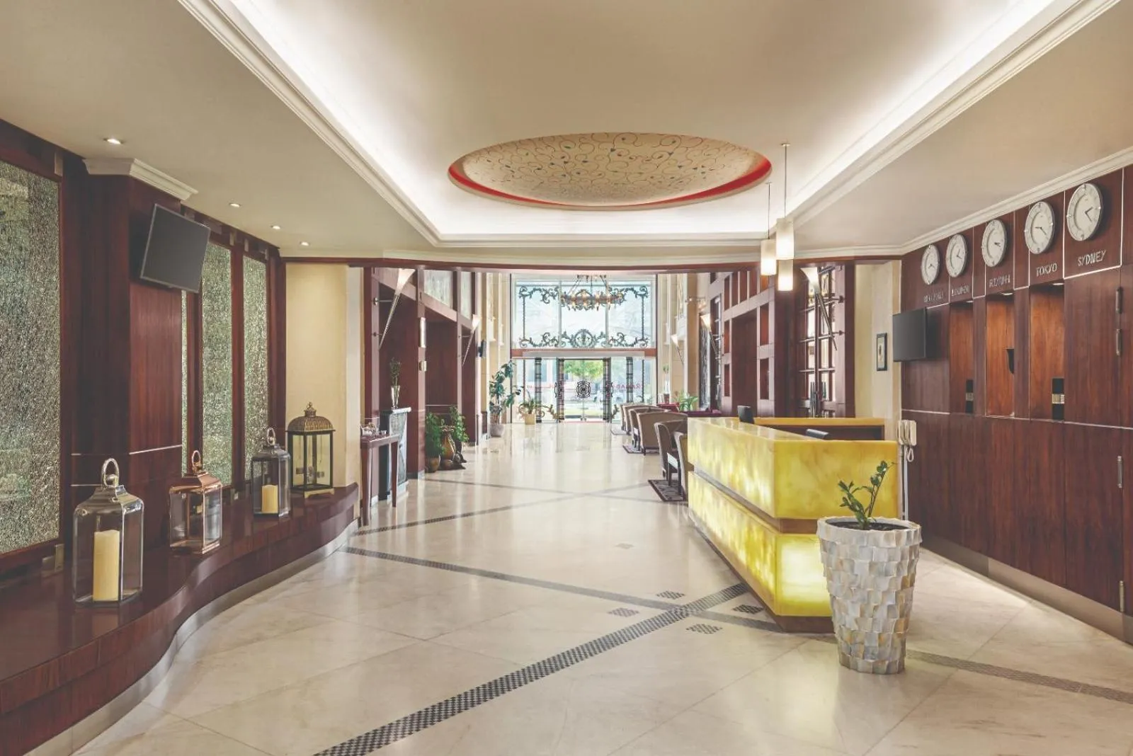 Lobby or reception in Eastyard Dammam Hotel - Formerly Ramada by Wyndham Dammam
