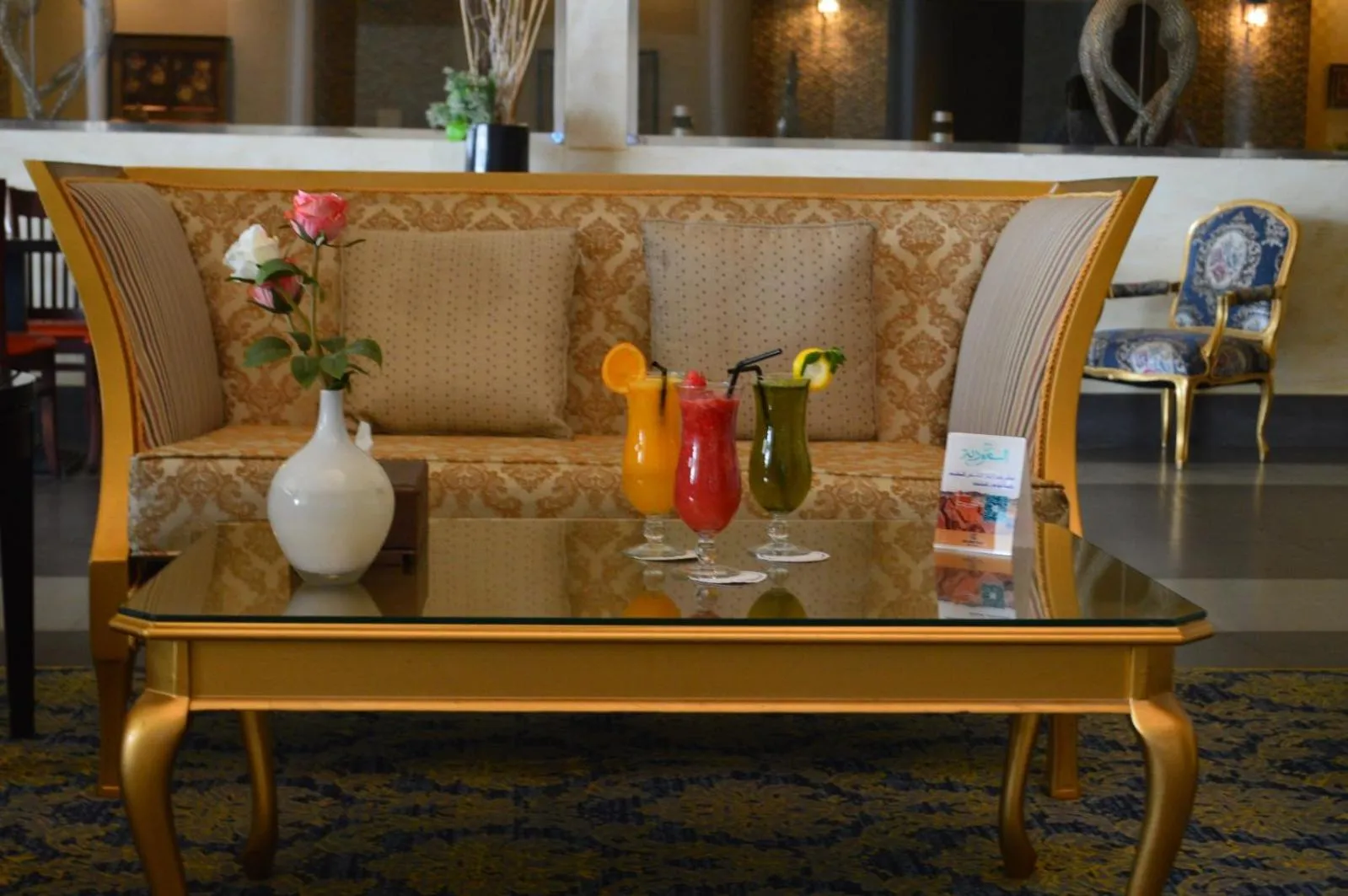 Lobby or reception in Golden Tulip Hail