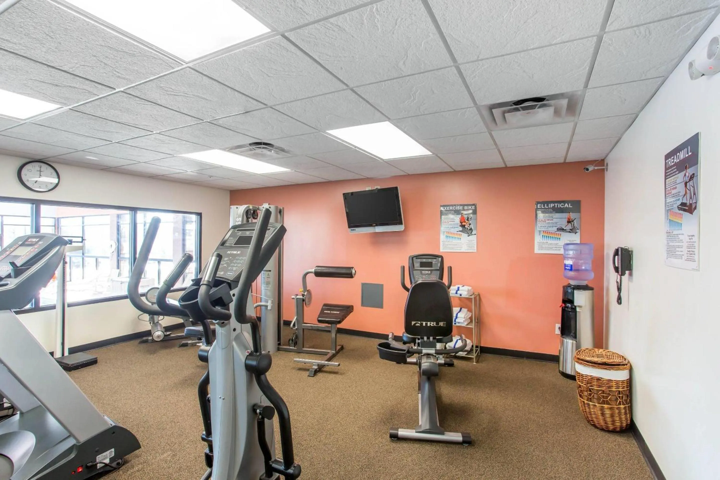 Fitness centre/facilities in Comfort Inn Franklin Highway 96