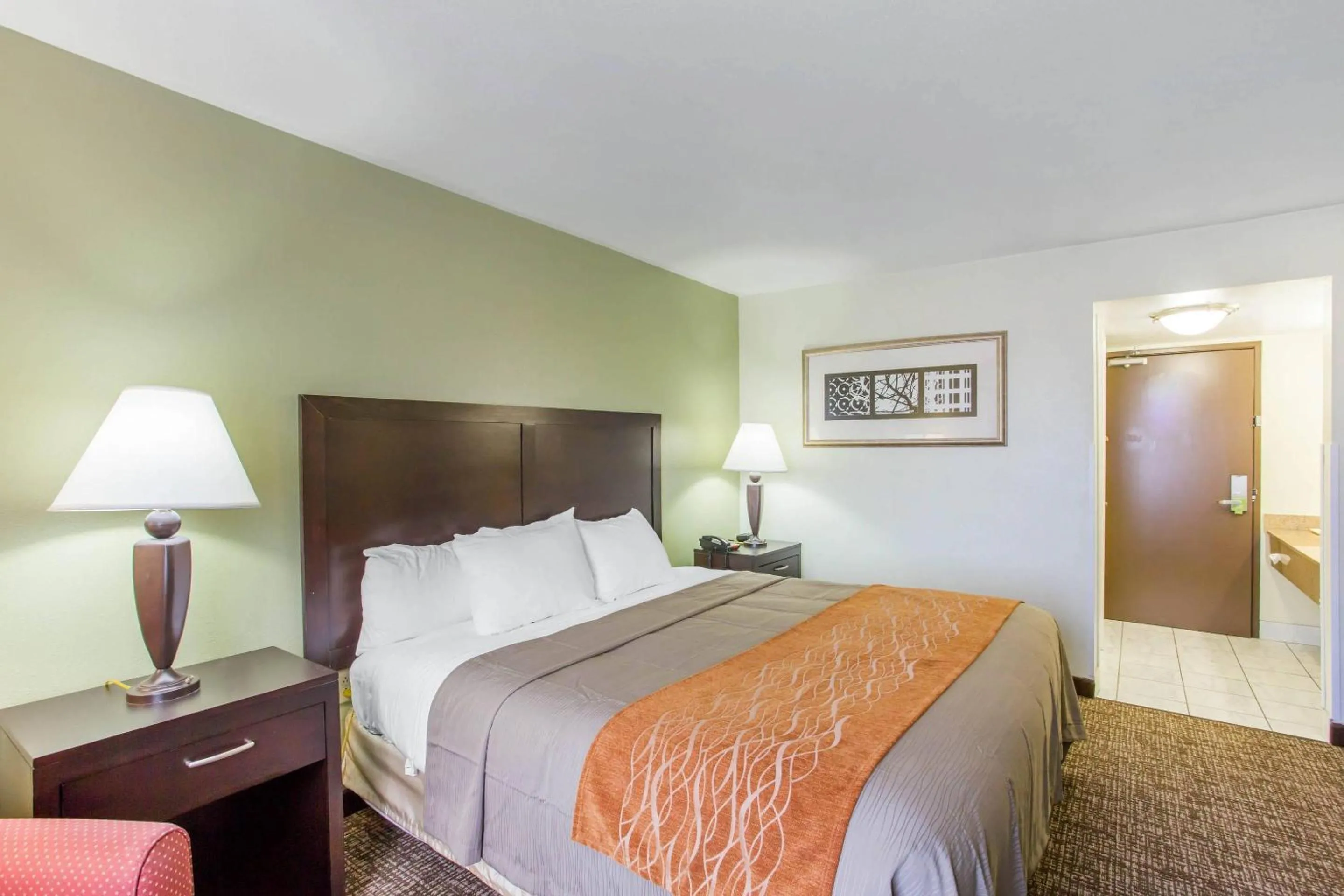 Bedroom, Bed in Comfort Inn Franklin Highway 96