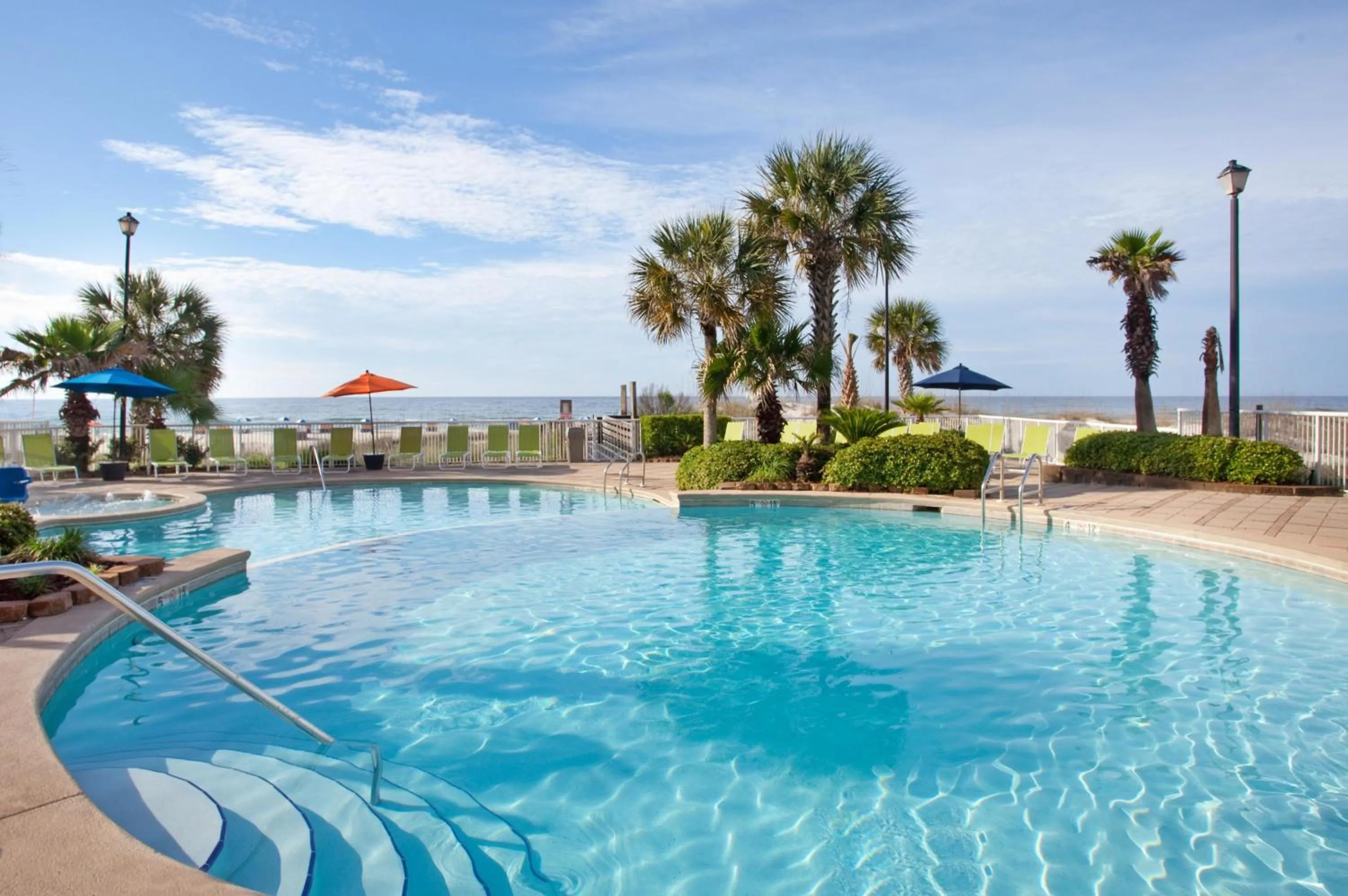 Swimming pool in Holiday Inn Express Orange Beach - On The Beach by IHG