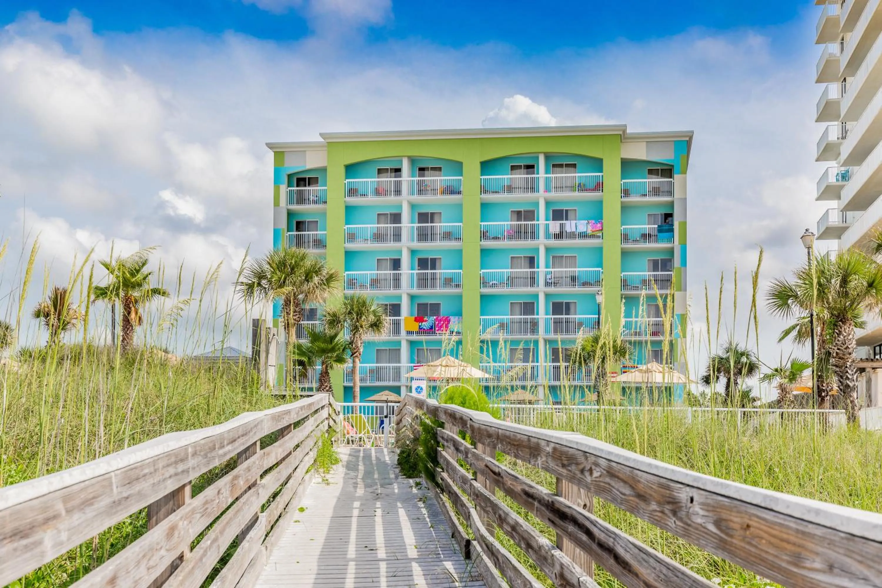 Property building in Holiday Inn Express Orange Beach - On The Beach by IHG