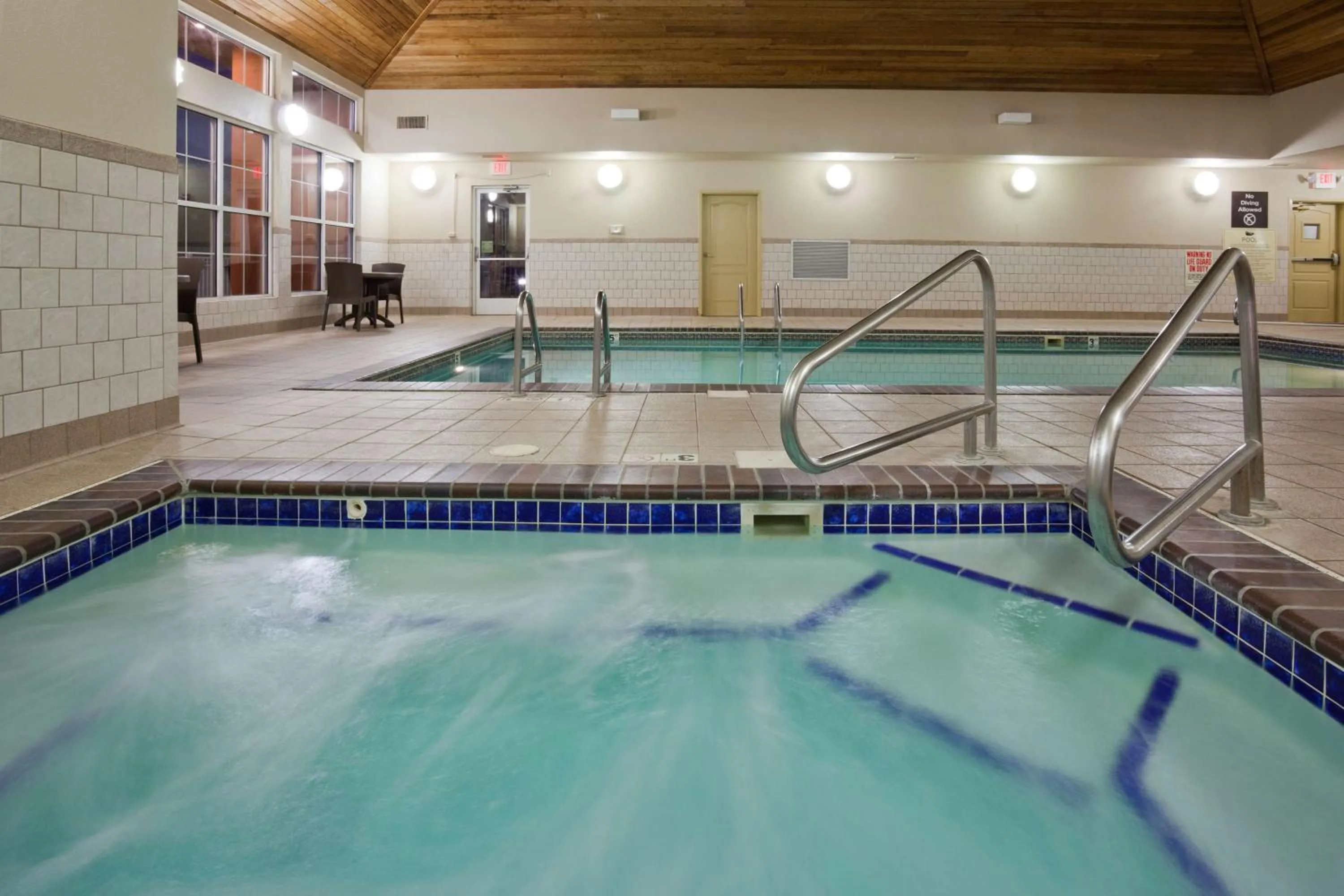 Pool view in Homewood Suites by Hilton Sioux Falls