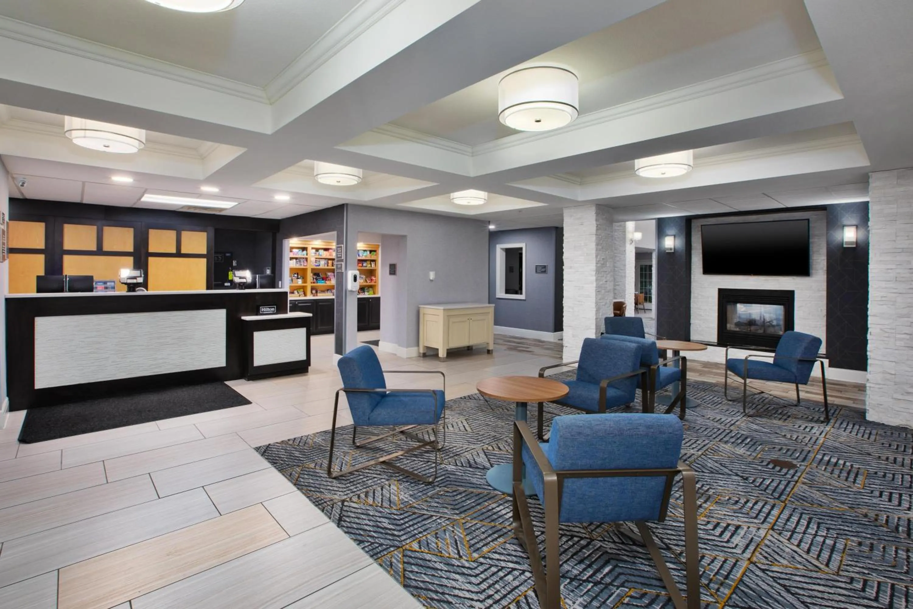 Lobby or reception in Homewood Suites by Hilton Sioux Falls