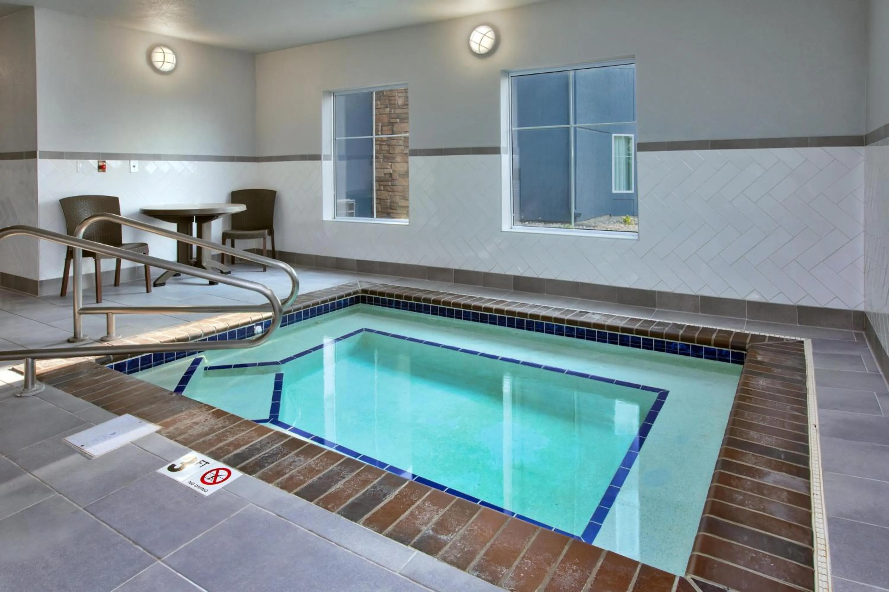 Pool view in Homewood Suites by Hilton Sioux Falls