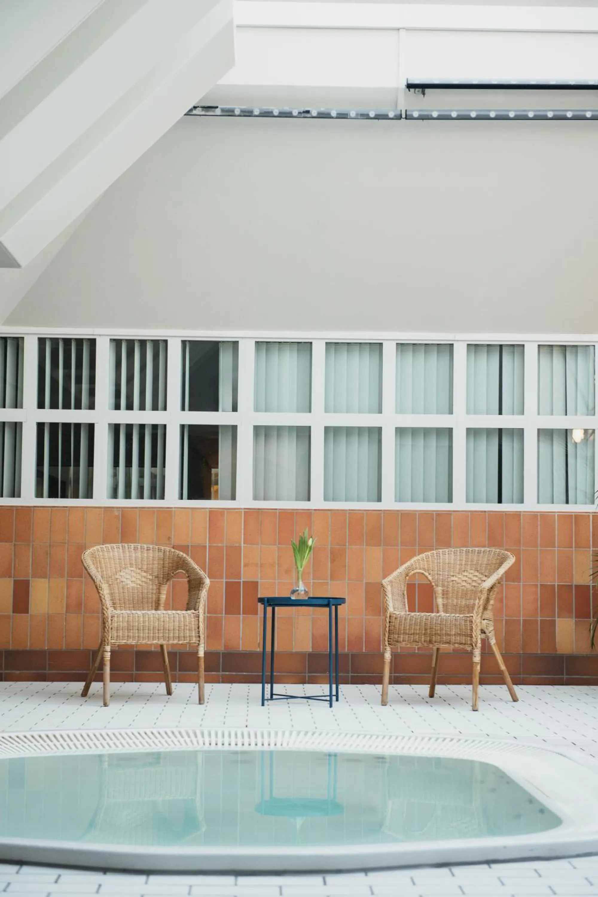 Pool view in Quality Hotel Galaxen