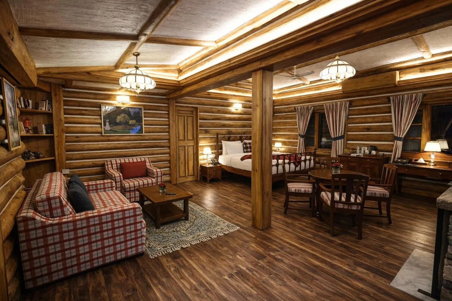 Living room in Rokeby Manor