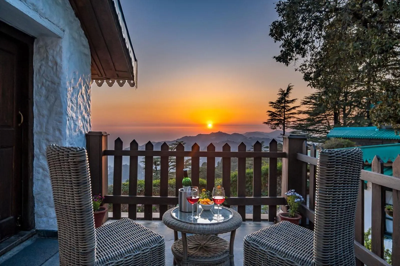 Patio in Rokeby Manor