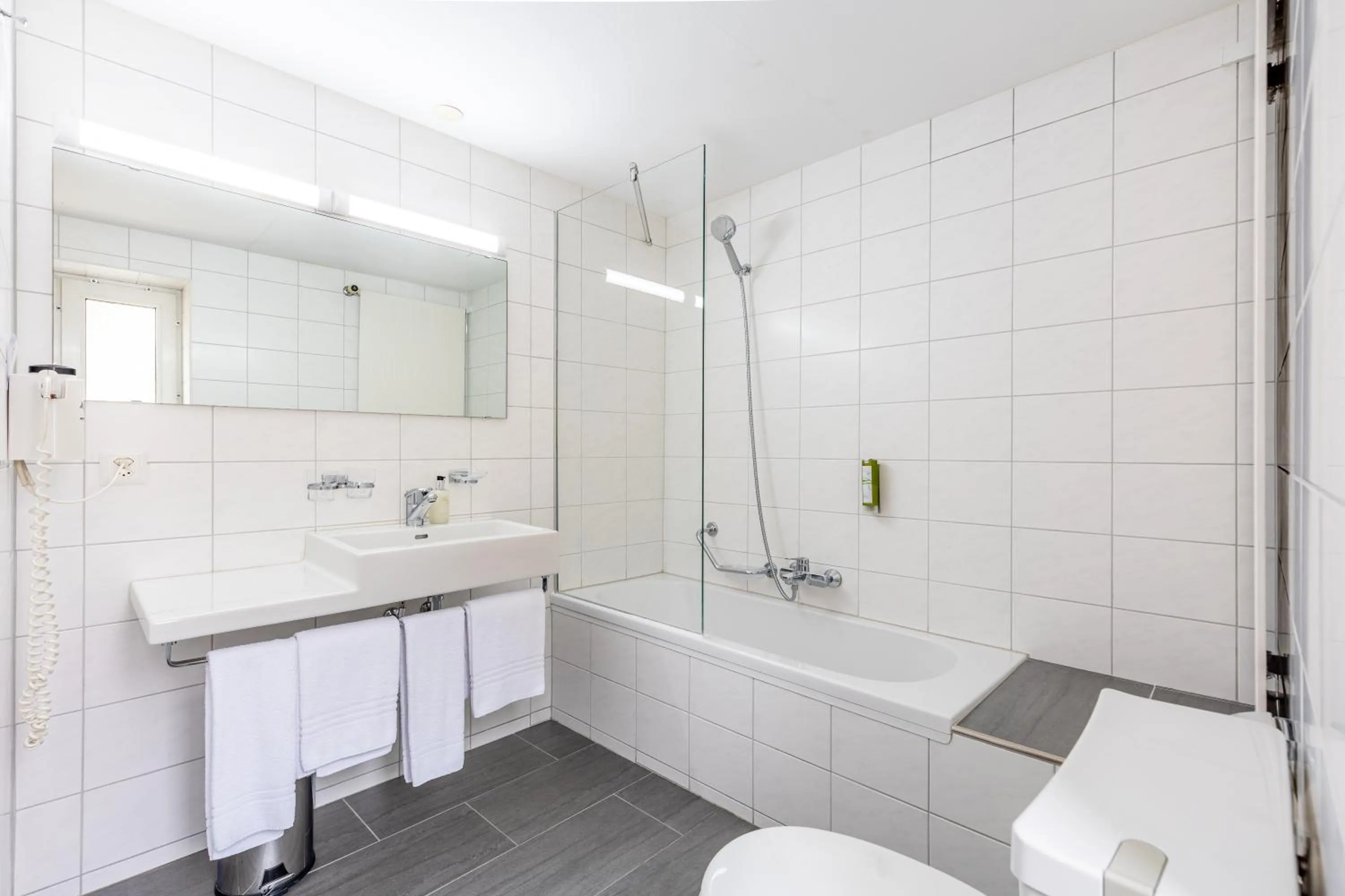 Bathroom in Hotel Dischma