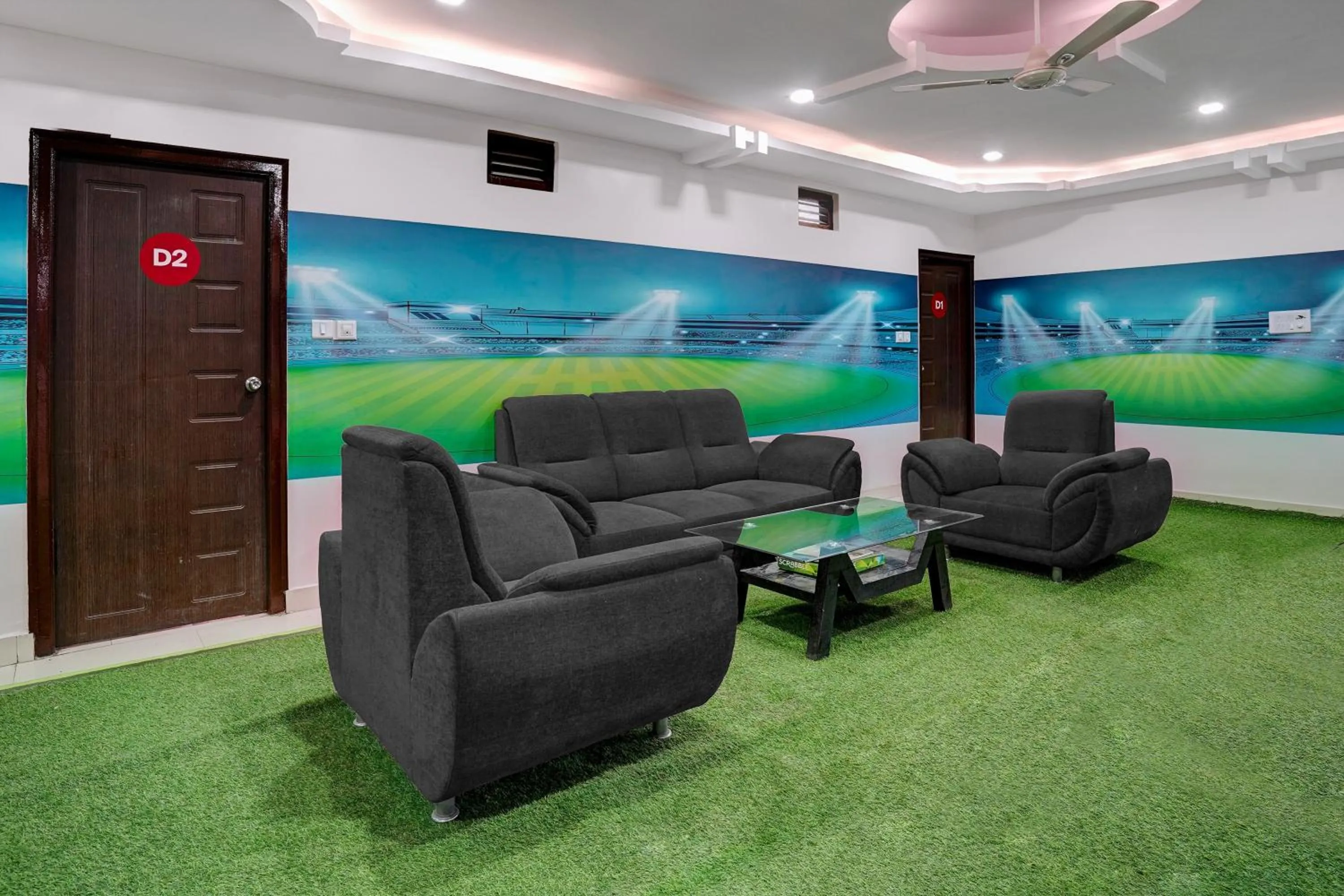 Lobby or reception in Super Hotel O Cricotel