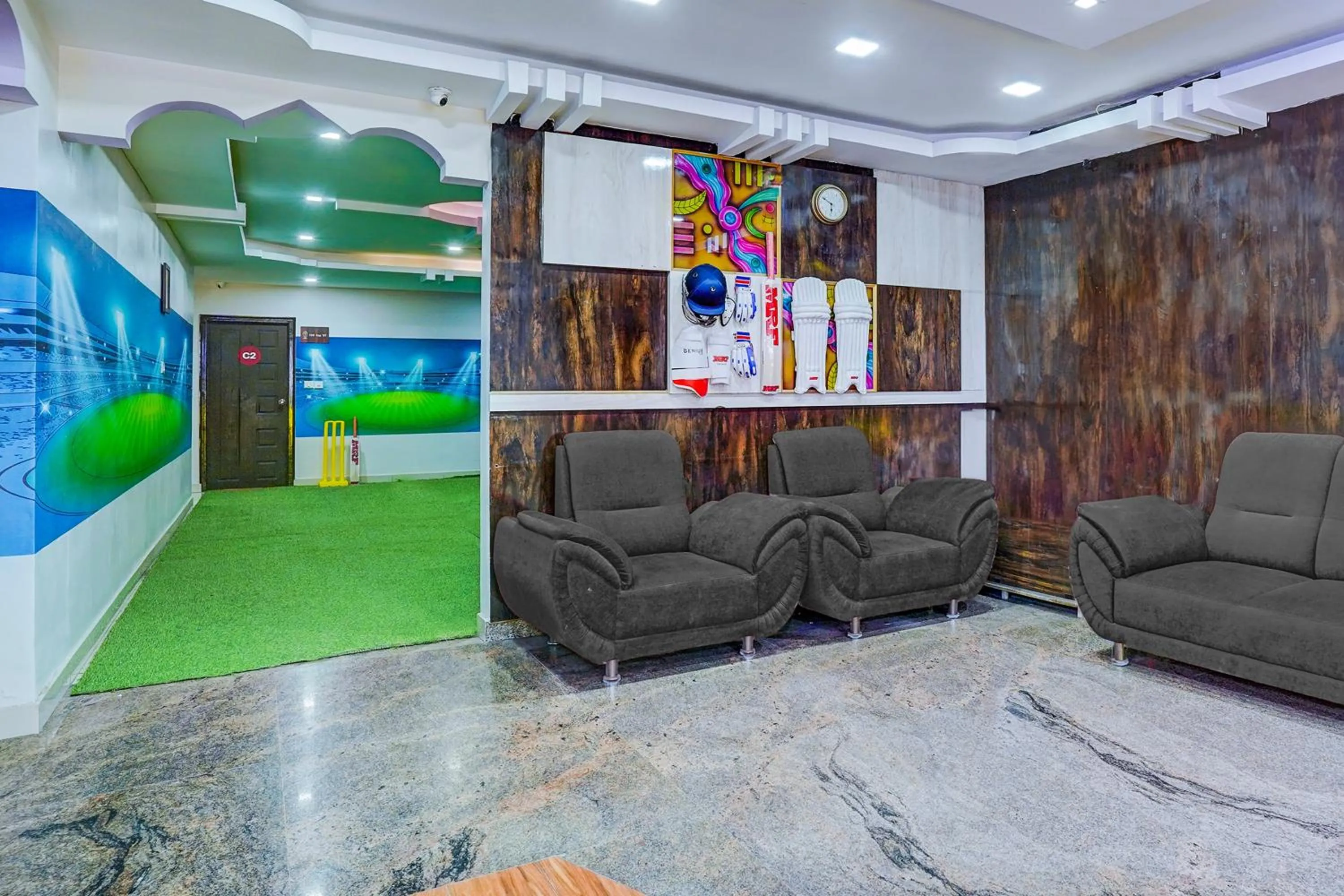 Lobby or reception in Super Hotel O Cricotel