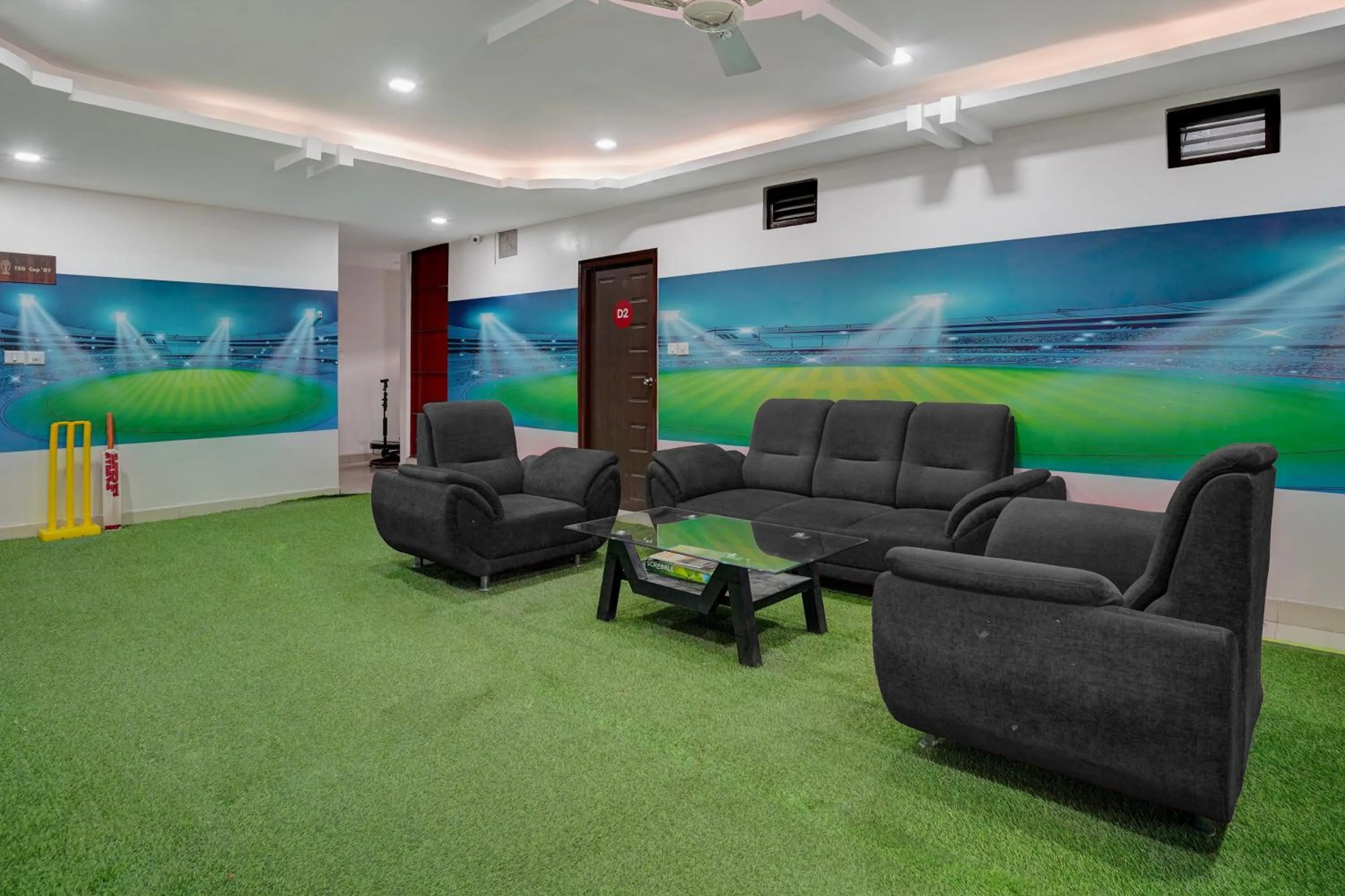 Lobby or reception in Super Hotel O Cricotel