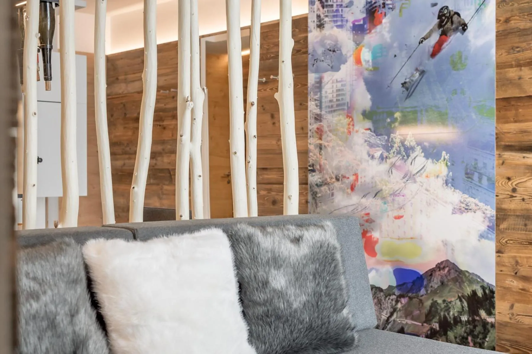 Living room in Mondschein Hotel & Chalet