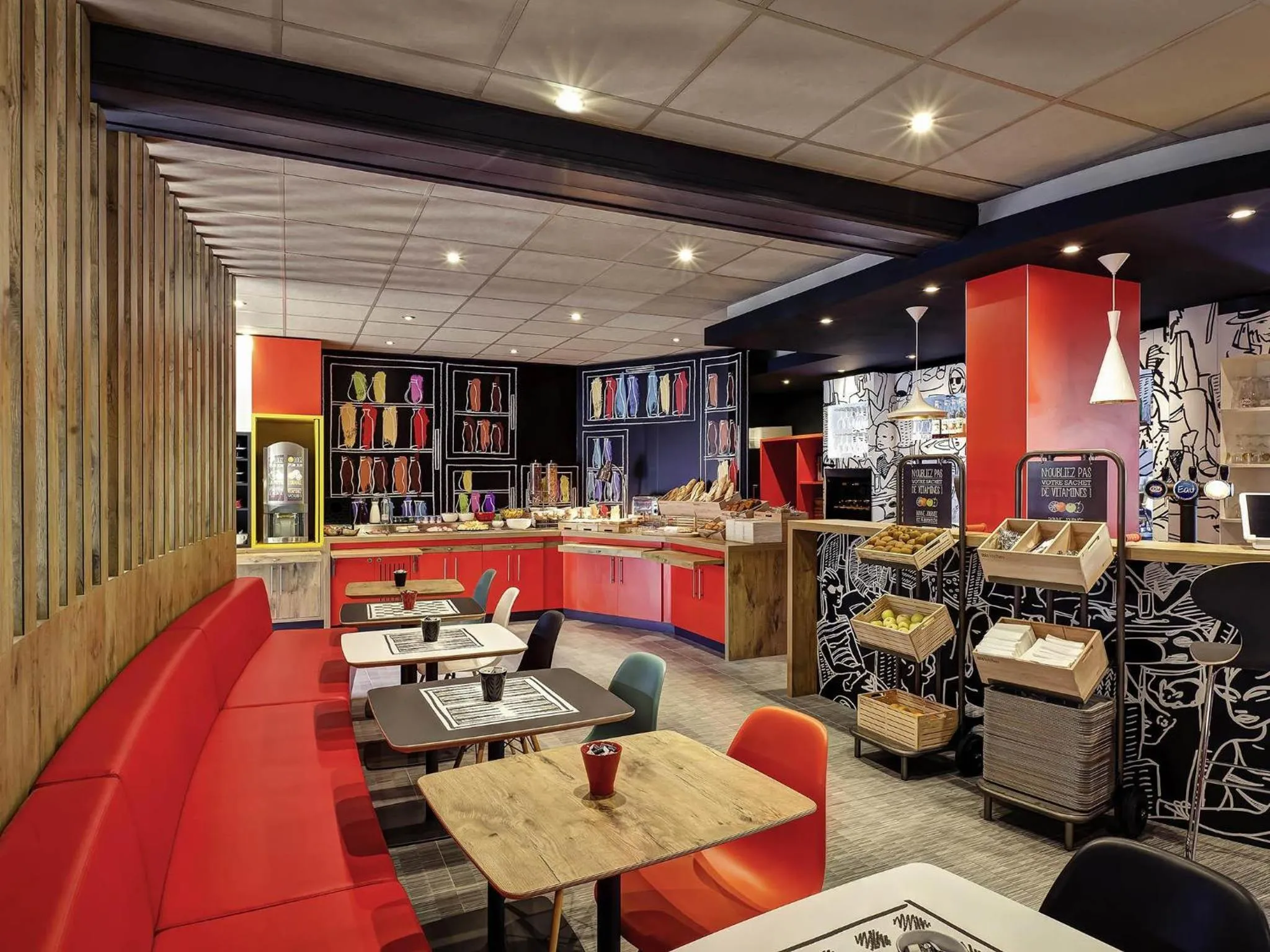 Breakfast in ibis Lyon Nord