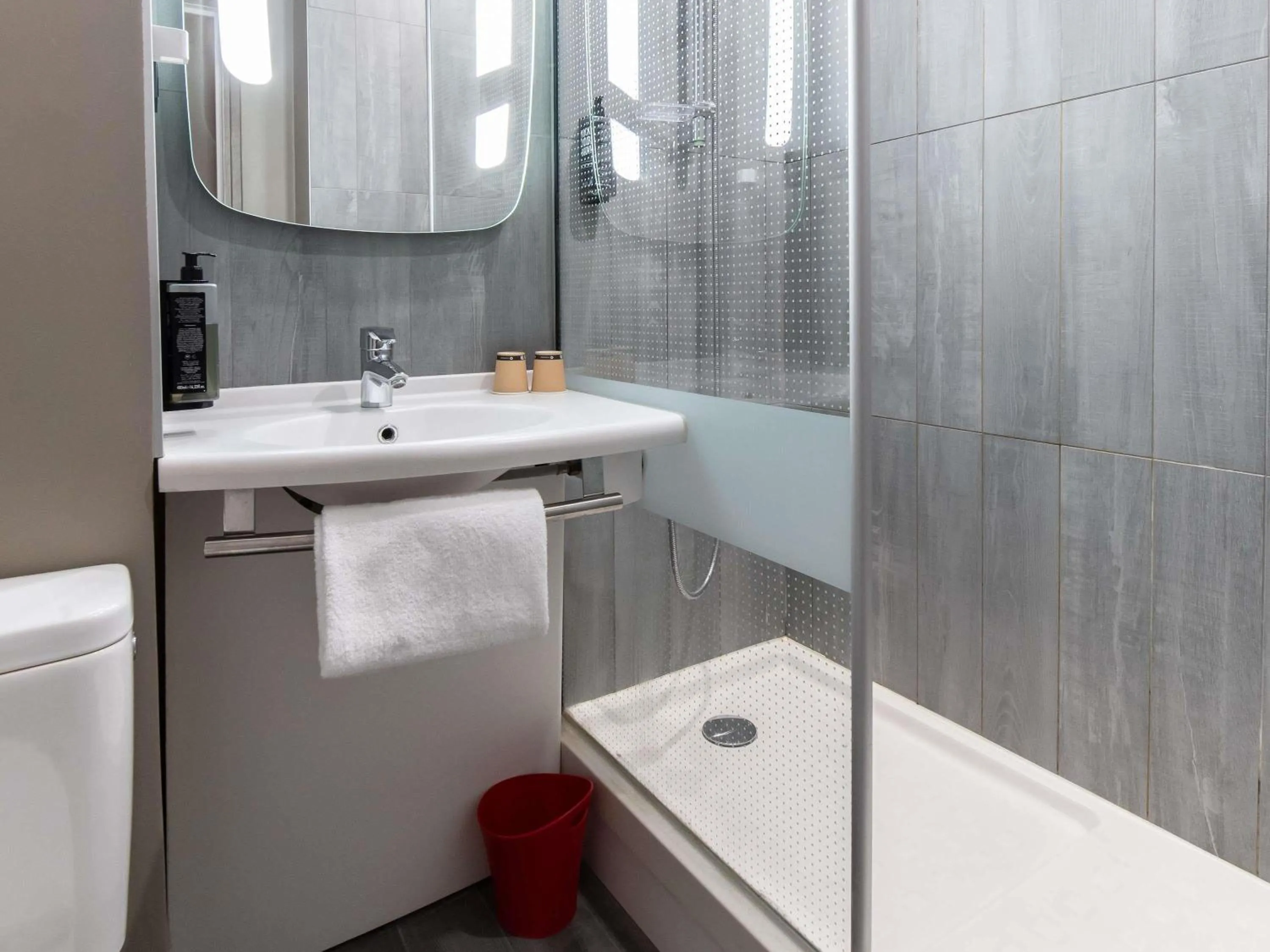 Bedroom in ibis Lyon Nord