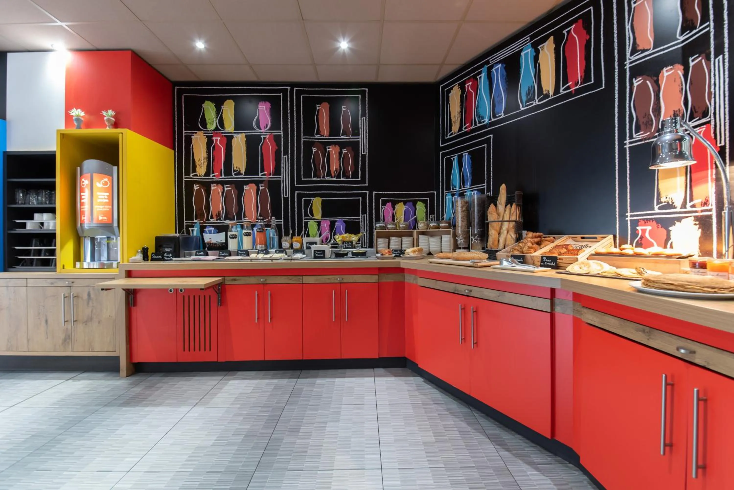 Breakfast in ibis Lyon Nord