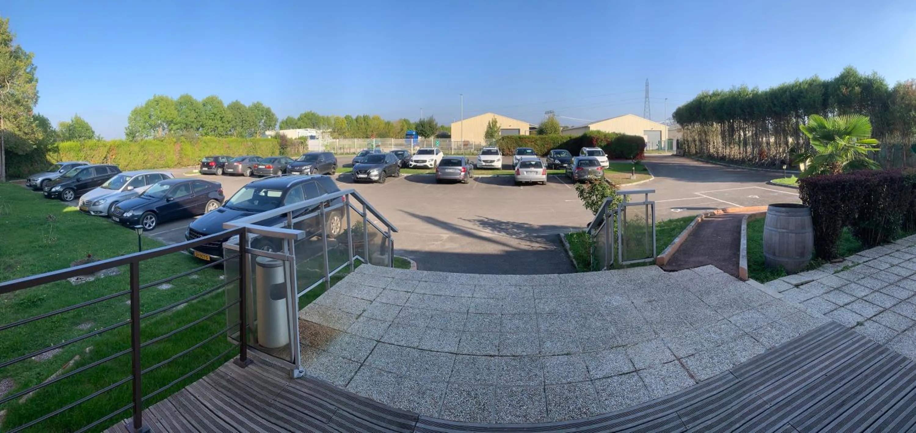 Parking in Hôtel Le Forestia