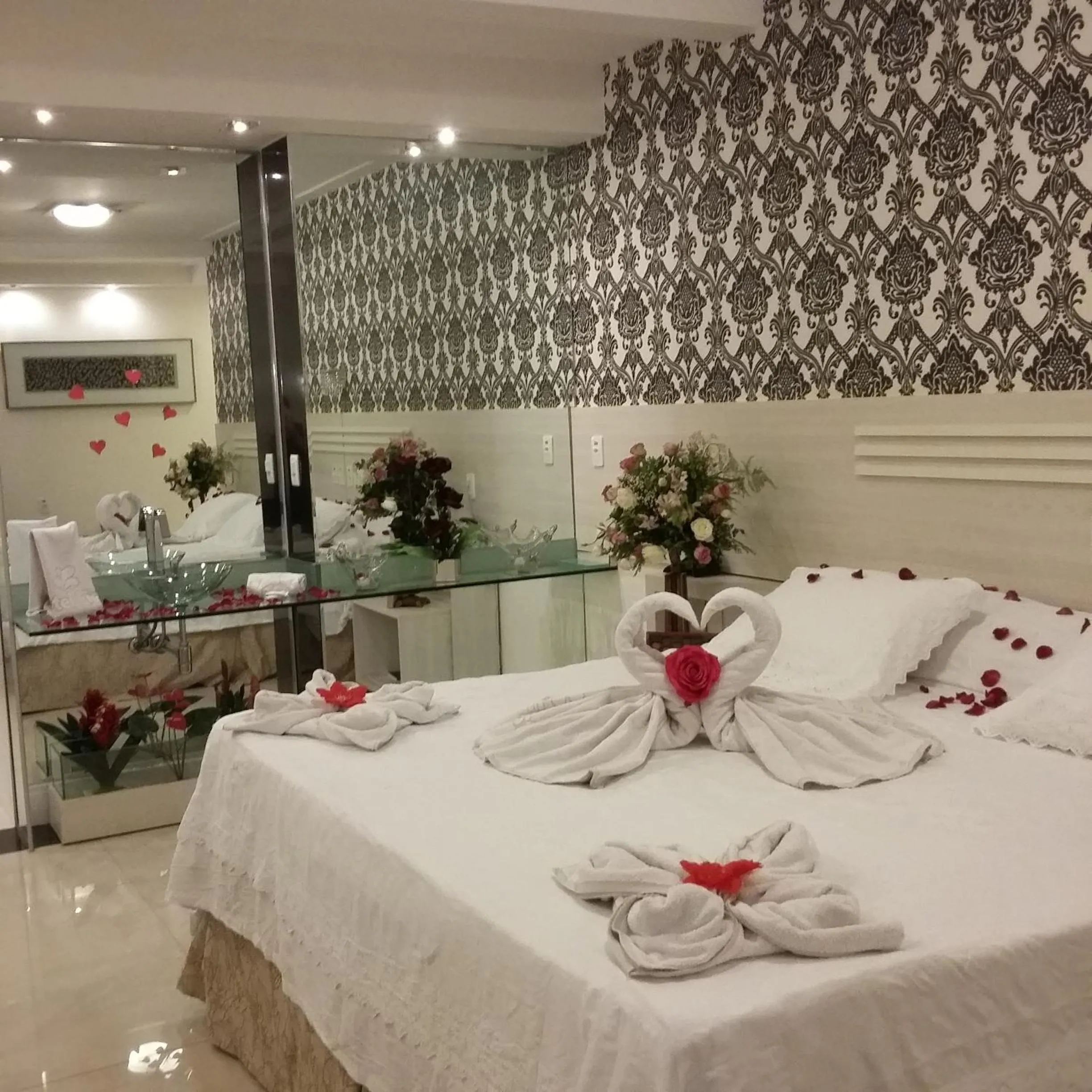 Bed in Fiesta Bahiana Club Hotel