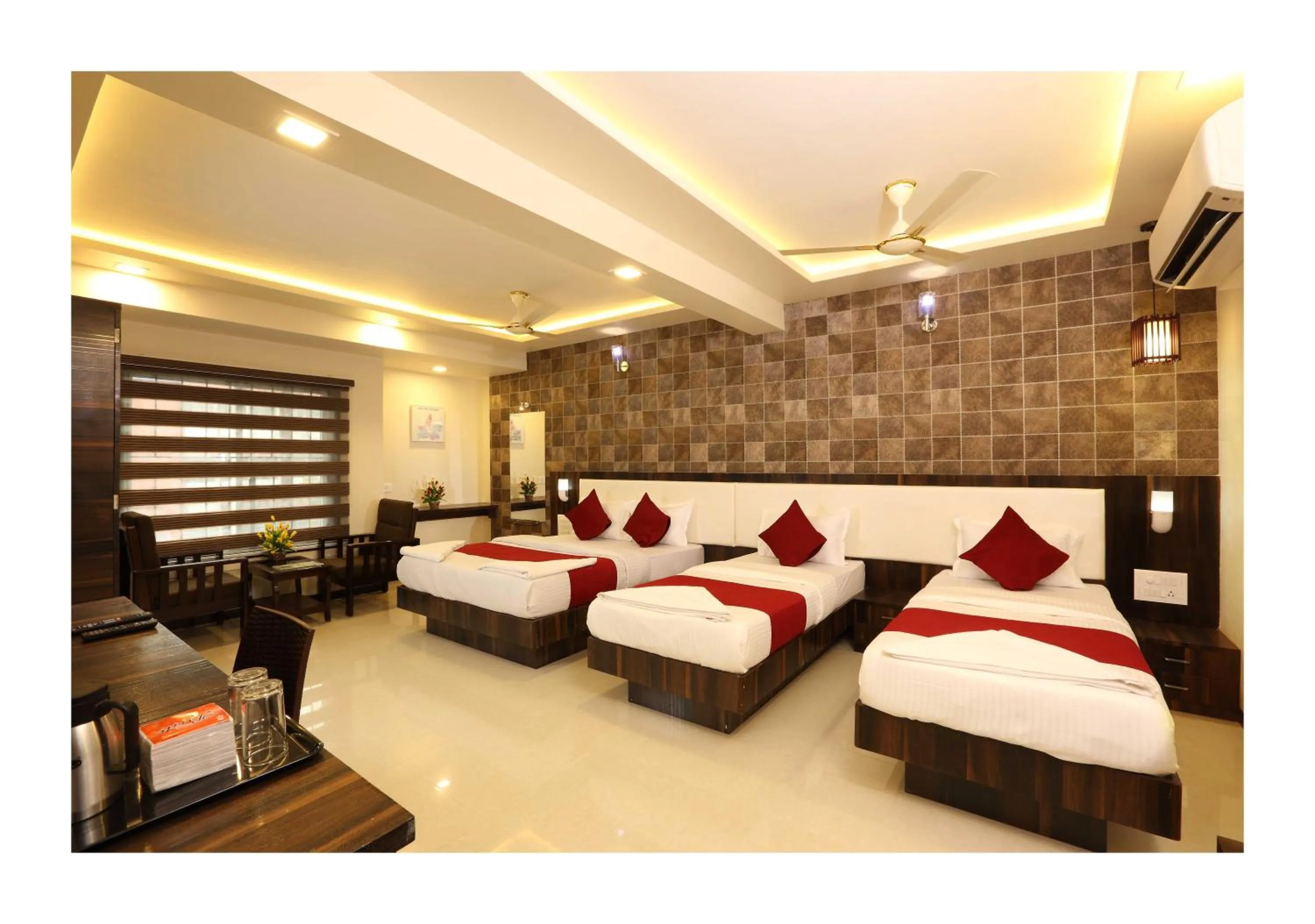 Photo of the whole room, Bed in Hotel Kochi Caprice