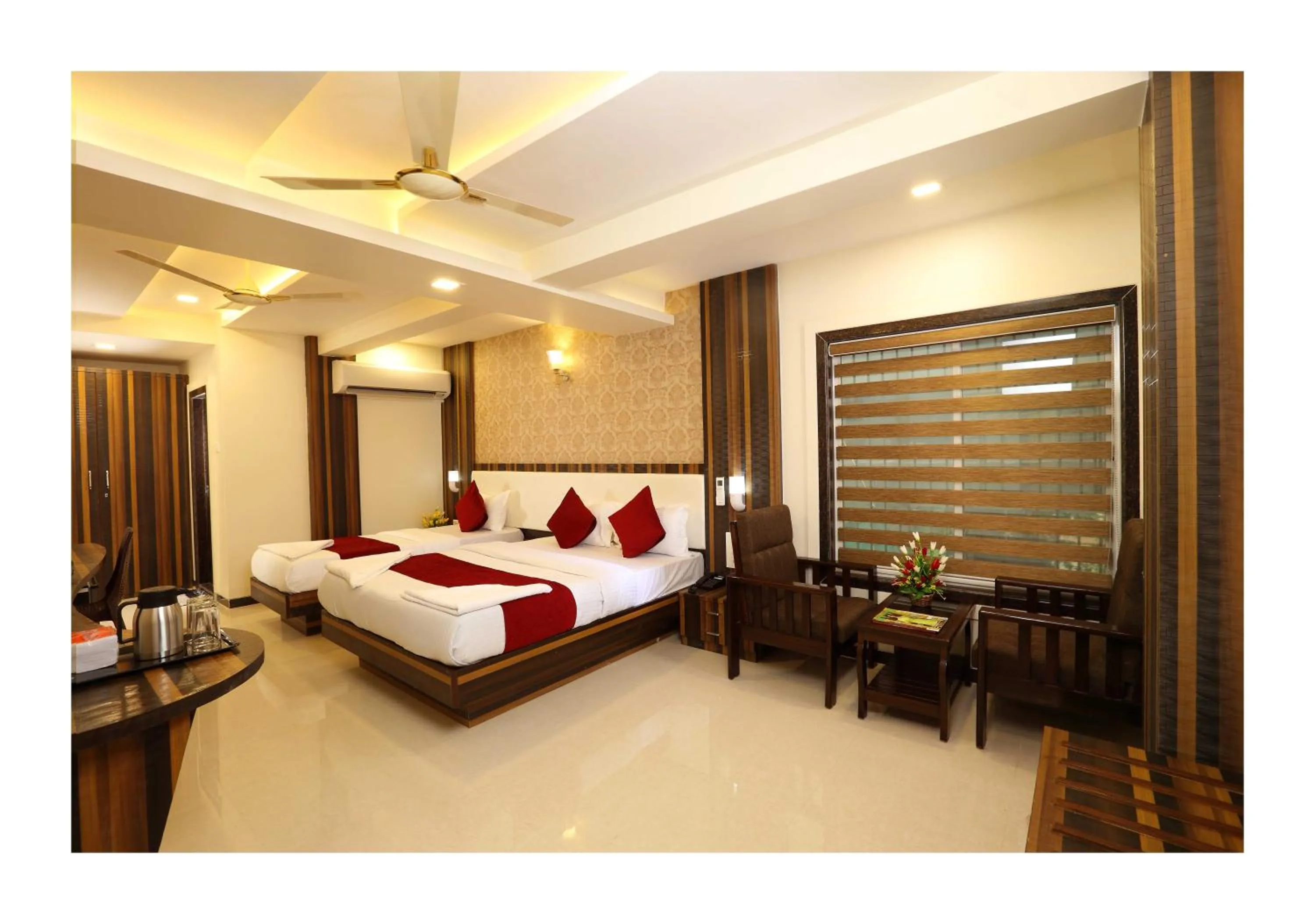 Photo of the whole room, Bed in Hotel Kochi Caprice