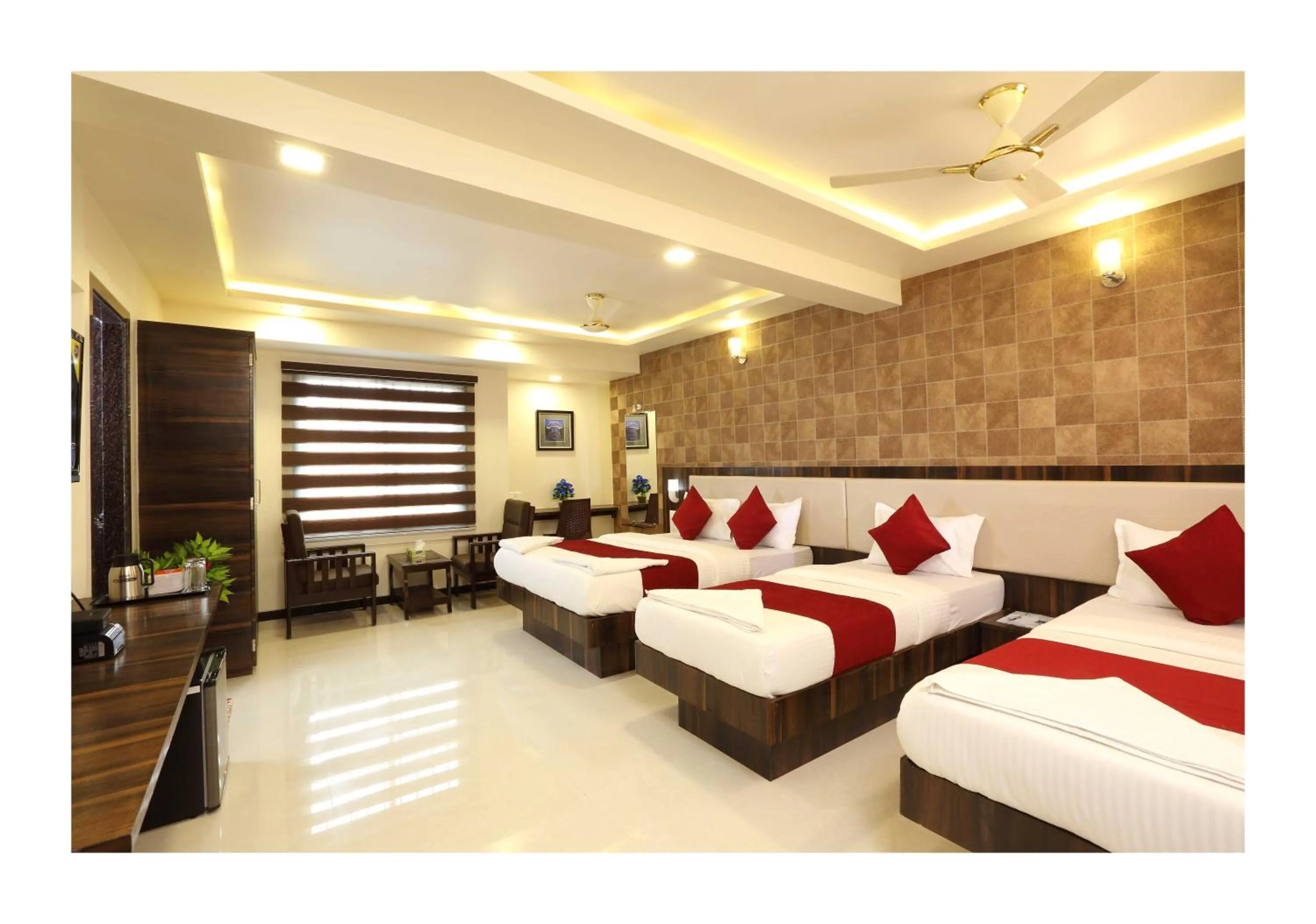 Photo of the whole room, Bed in Hotel Kochi Caprice