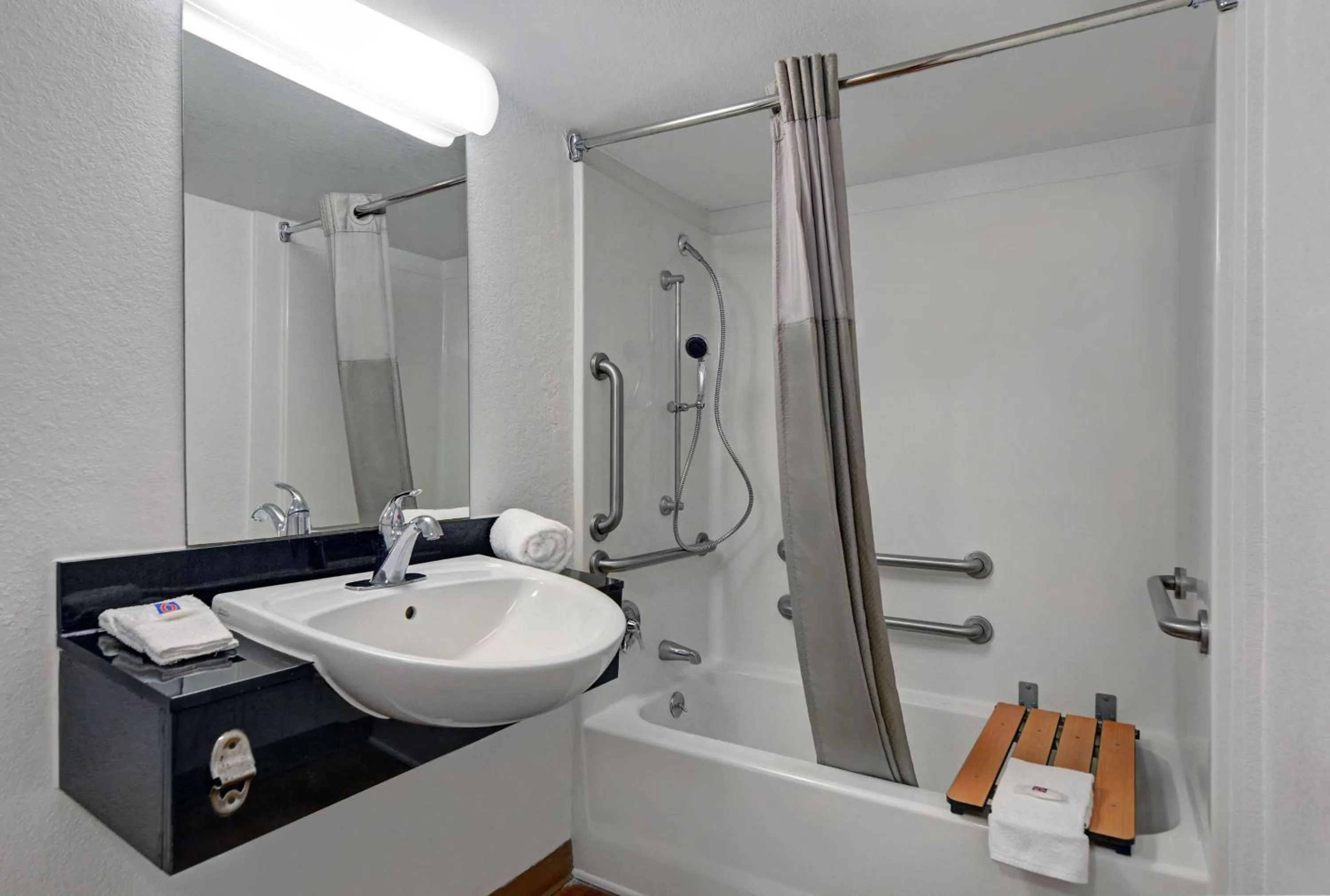 Shower in Motel 6-Cutler Bay, FL