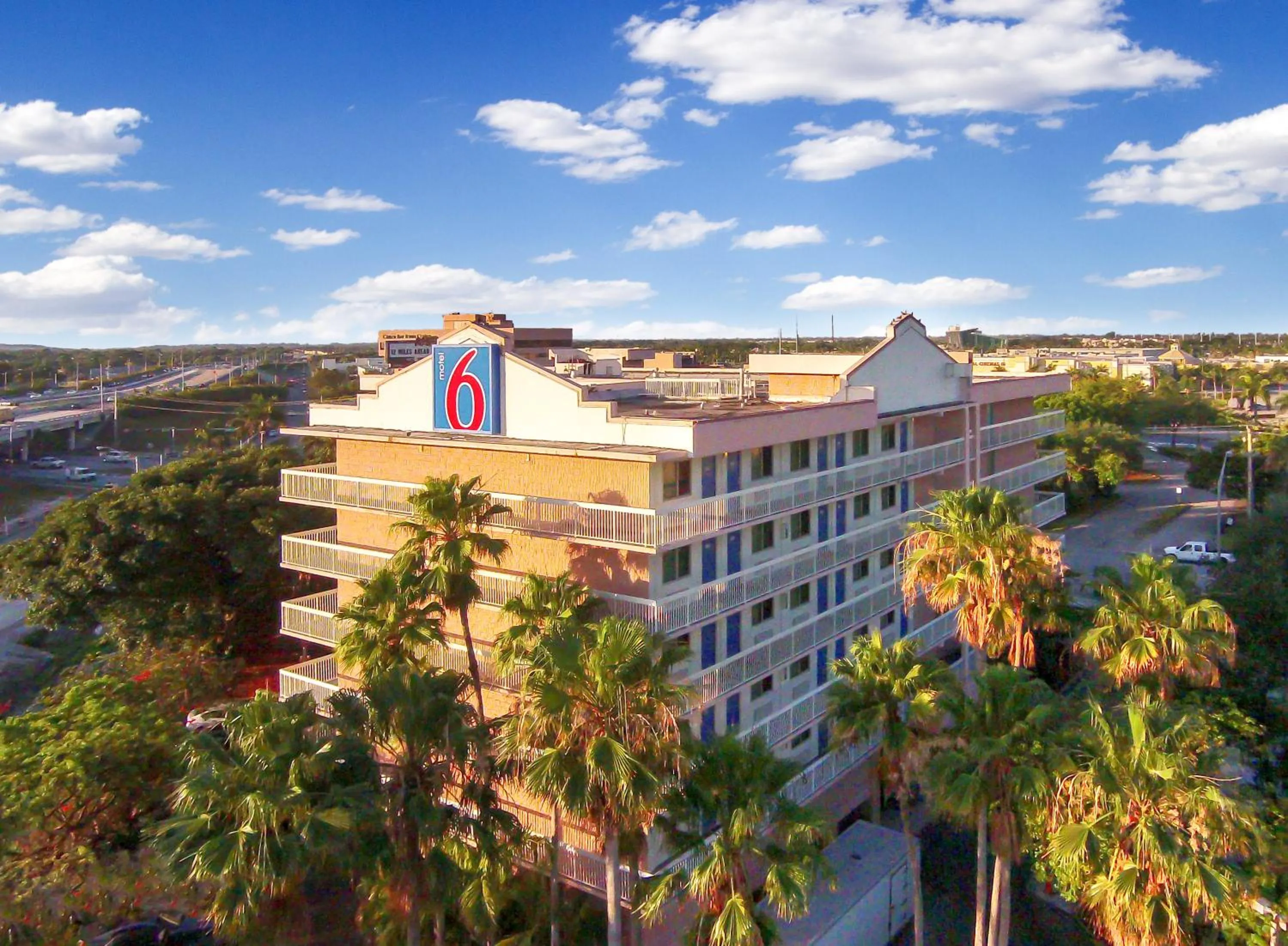 Facade/entrance in Motel 6-Cutler Bay, FL