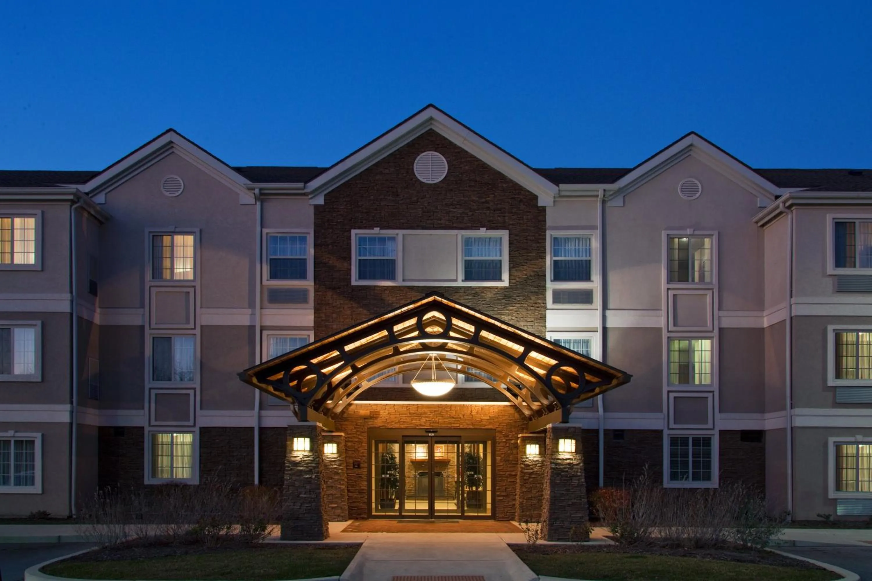 Property building in Staybridge Suites Fort Wayne by IHG