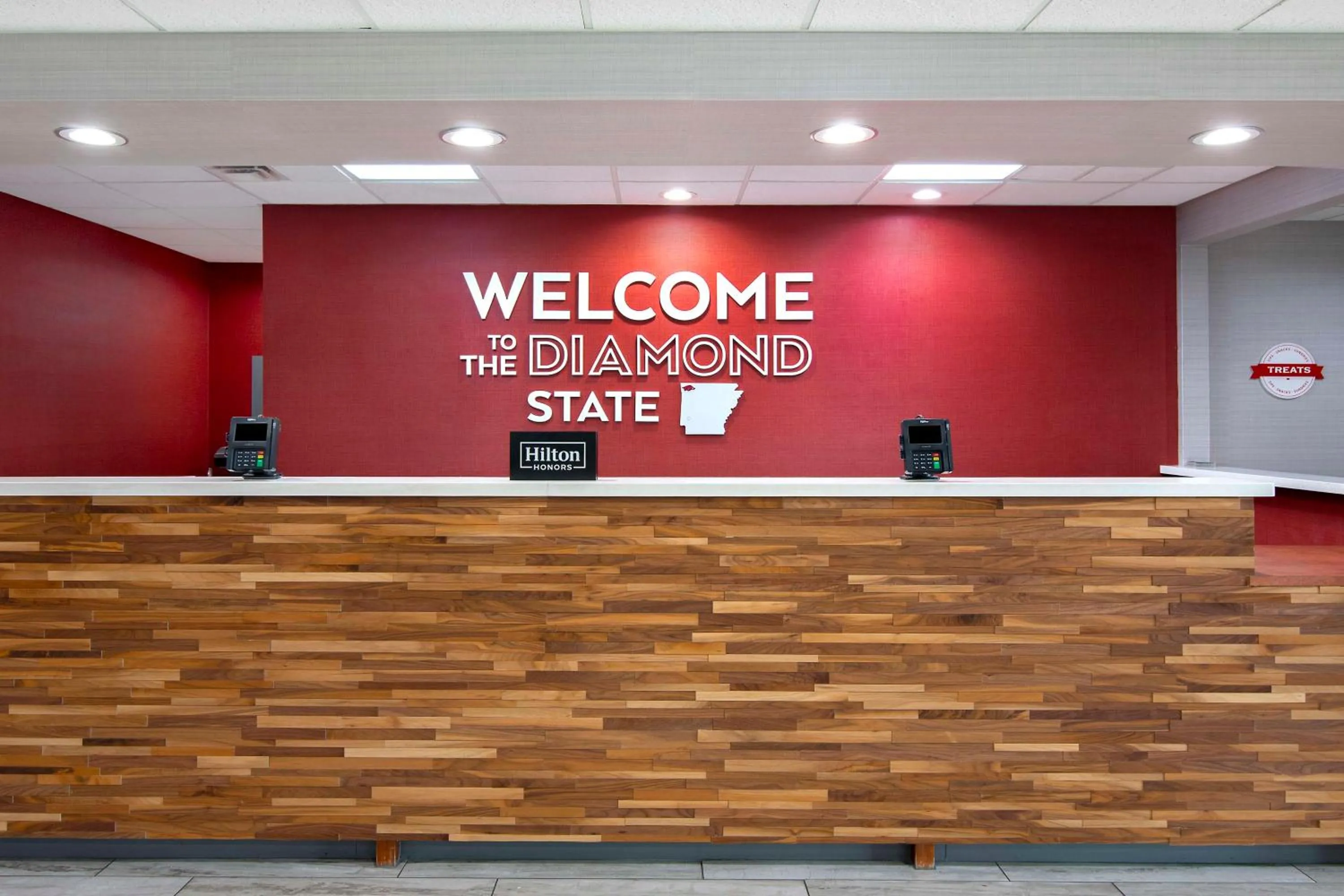 Lobby or reception in Hampton Inn Fayetteville