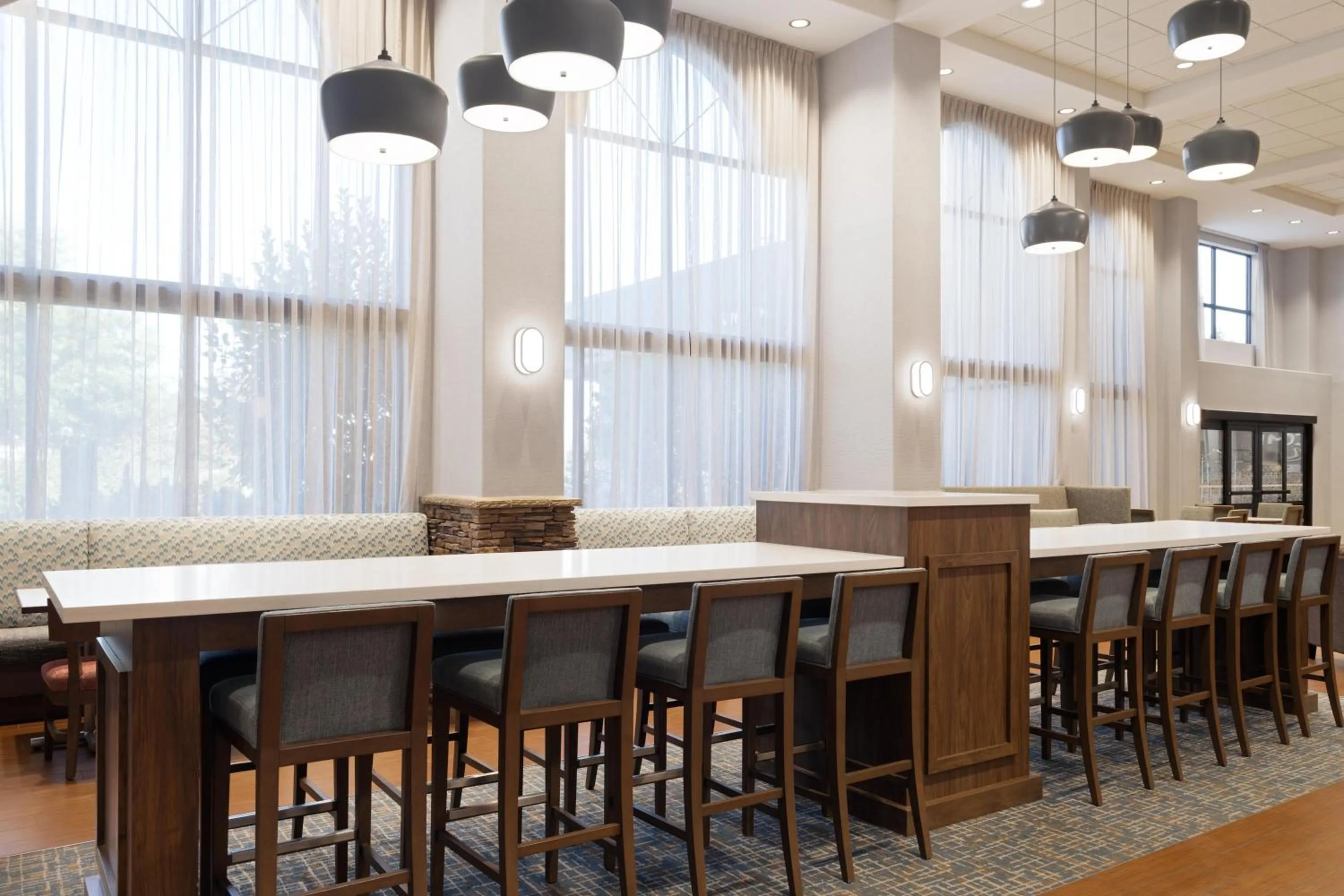 Lobby or reception in Hampton Inn & Suites Boise-Meridian