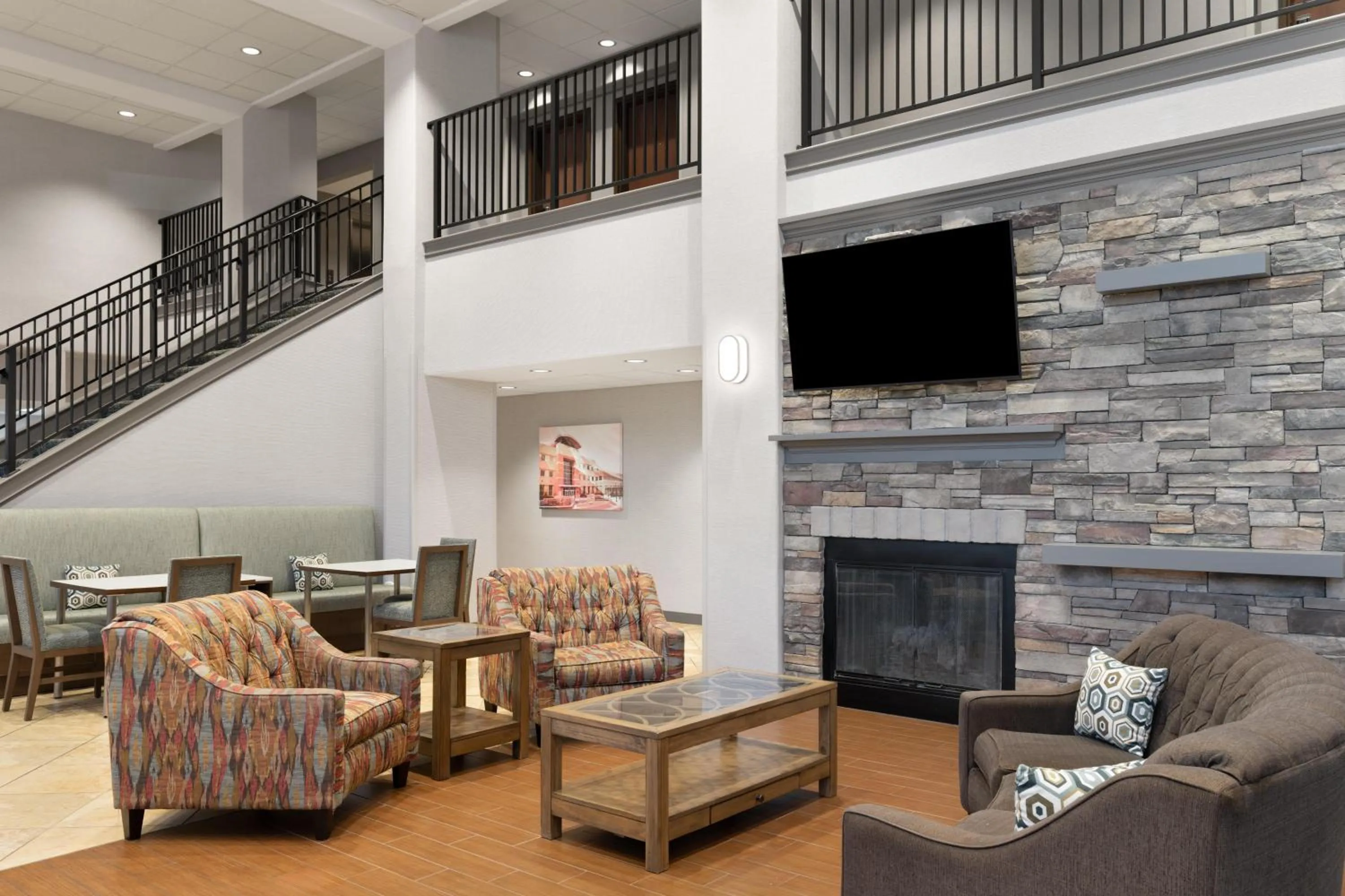 Lobby or reception in Hampton Inn & Suites Boise-Meridian