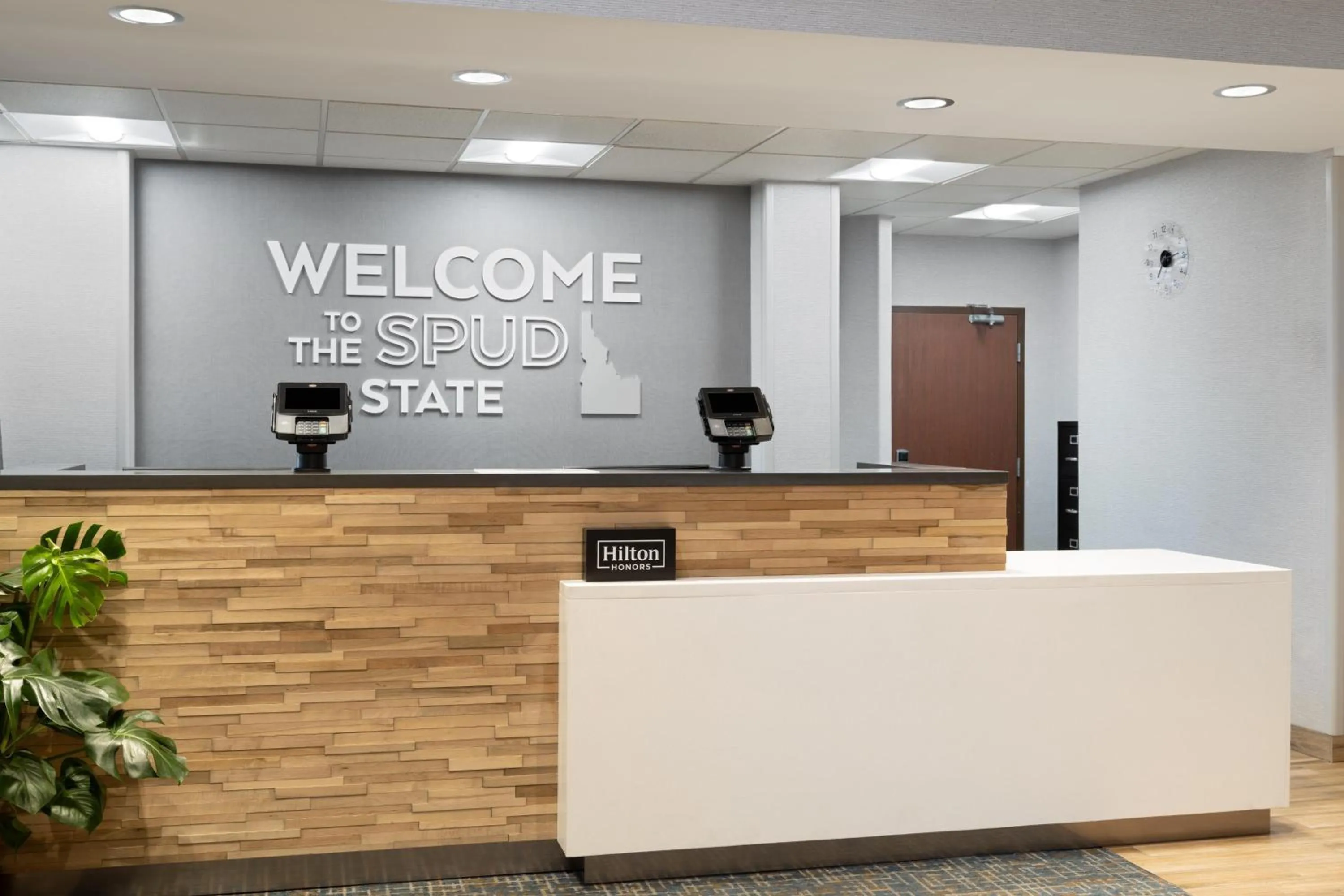 Lobby or reception in Hampton Inn & Suites Boise-Meridian