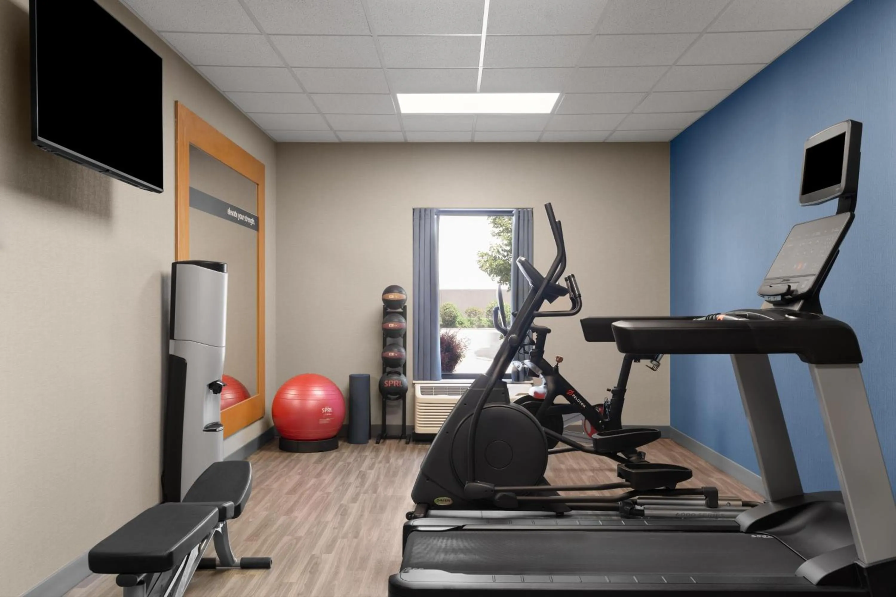 Fitness centre/facilities in Hampton Inn & Suites Boise-Meridian