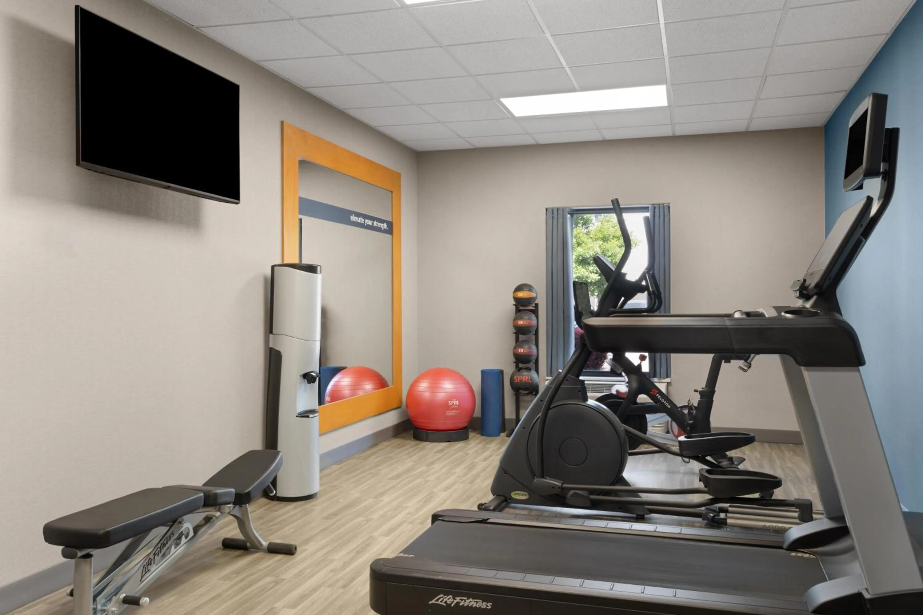 Fitness centre/facilities in Hampton Inn & Suites Boise-Meridian