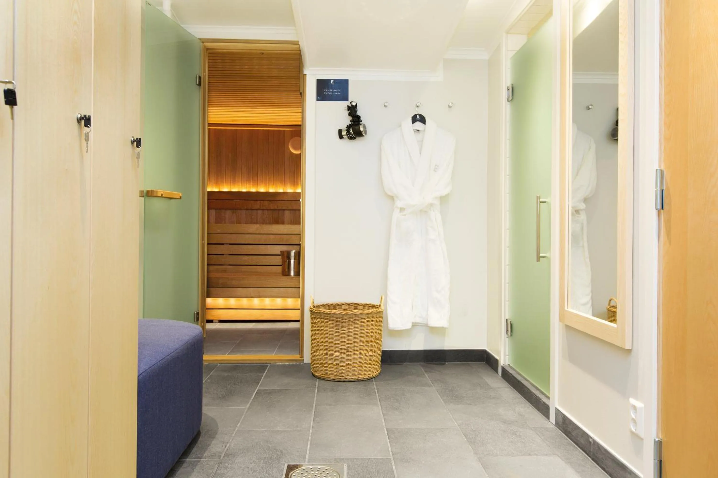 Sauna in Elite Hotel Arcadia
