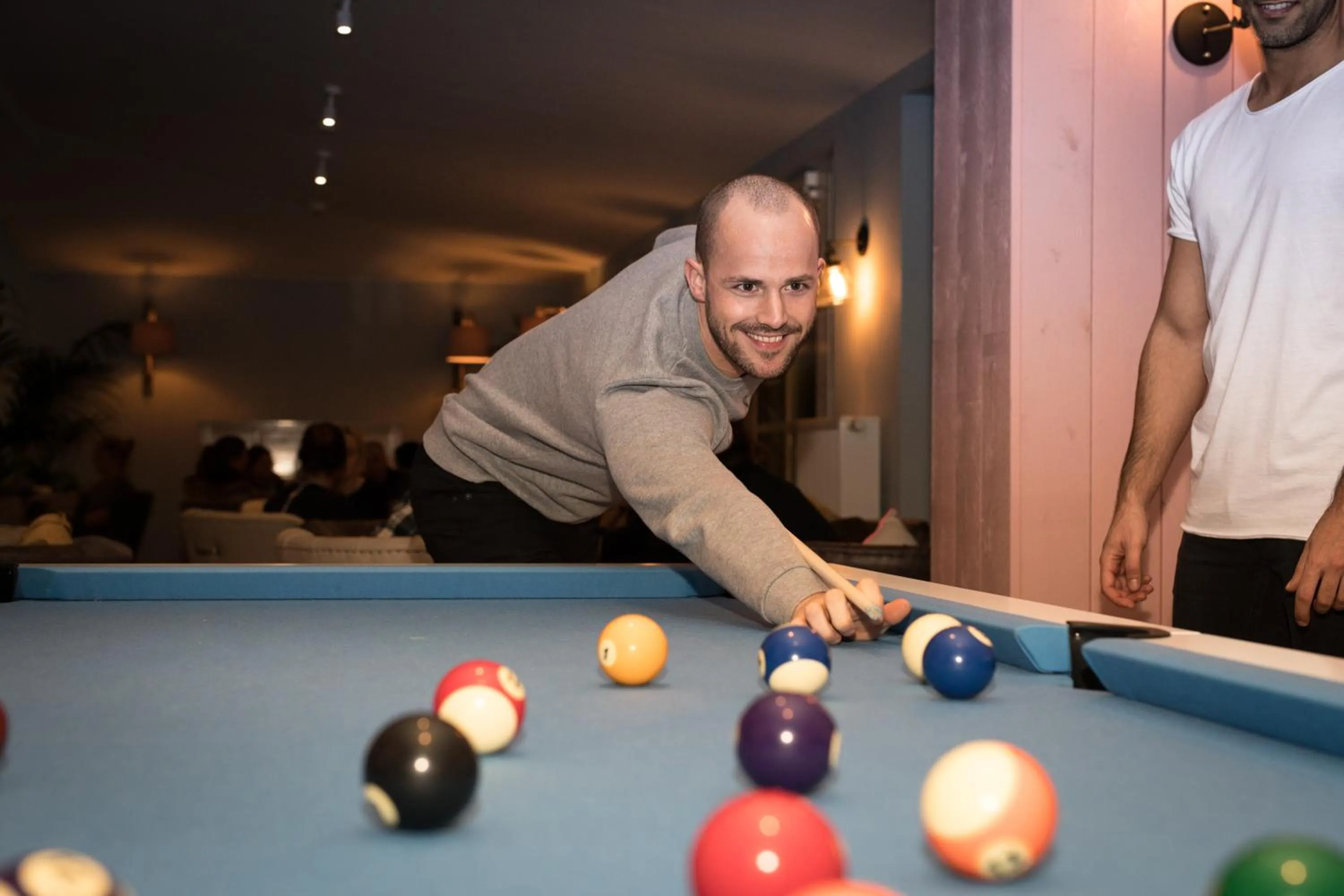 People in Beach Motel Heiligenhafen